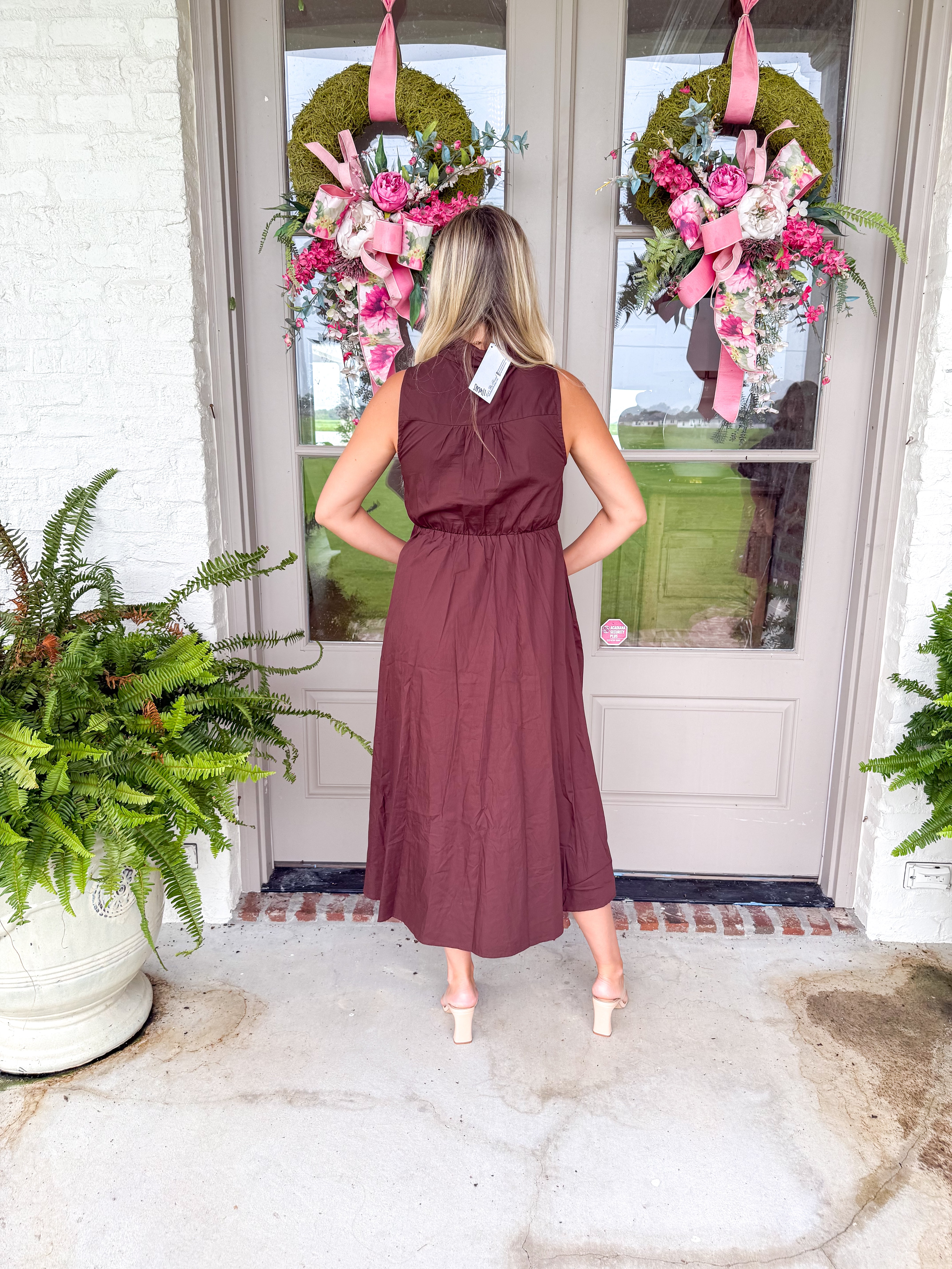 The Magnolia Maxi in Chocolate