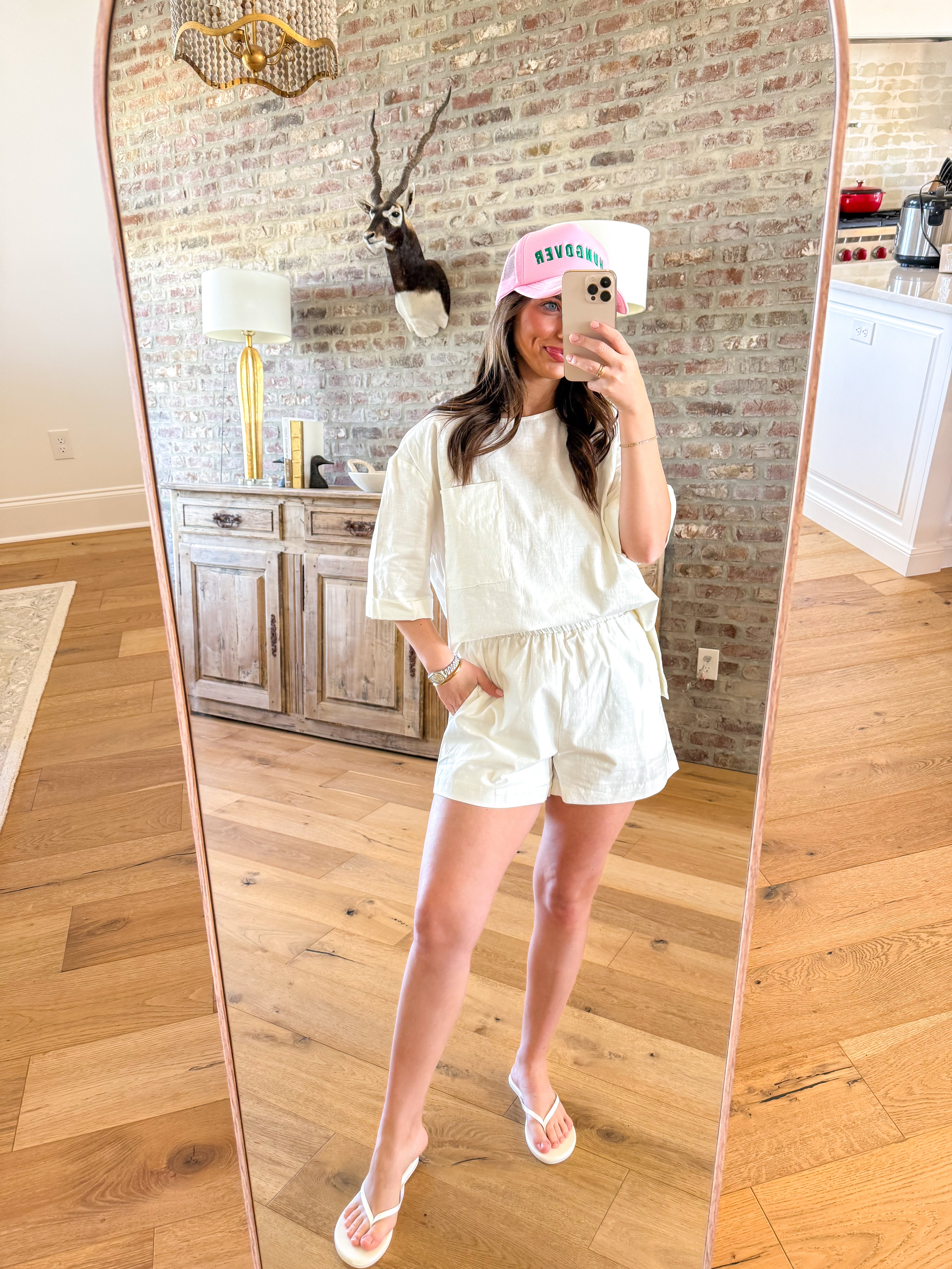 Henry Off White Linen Set