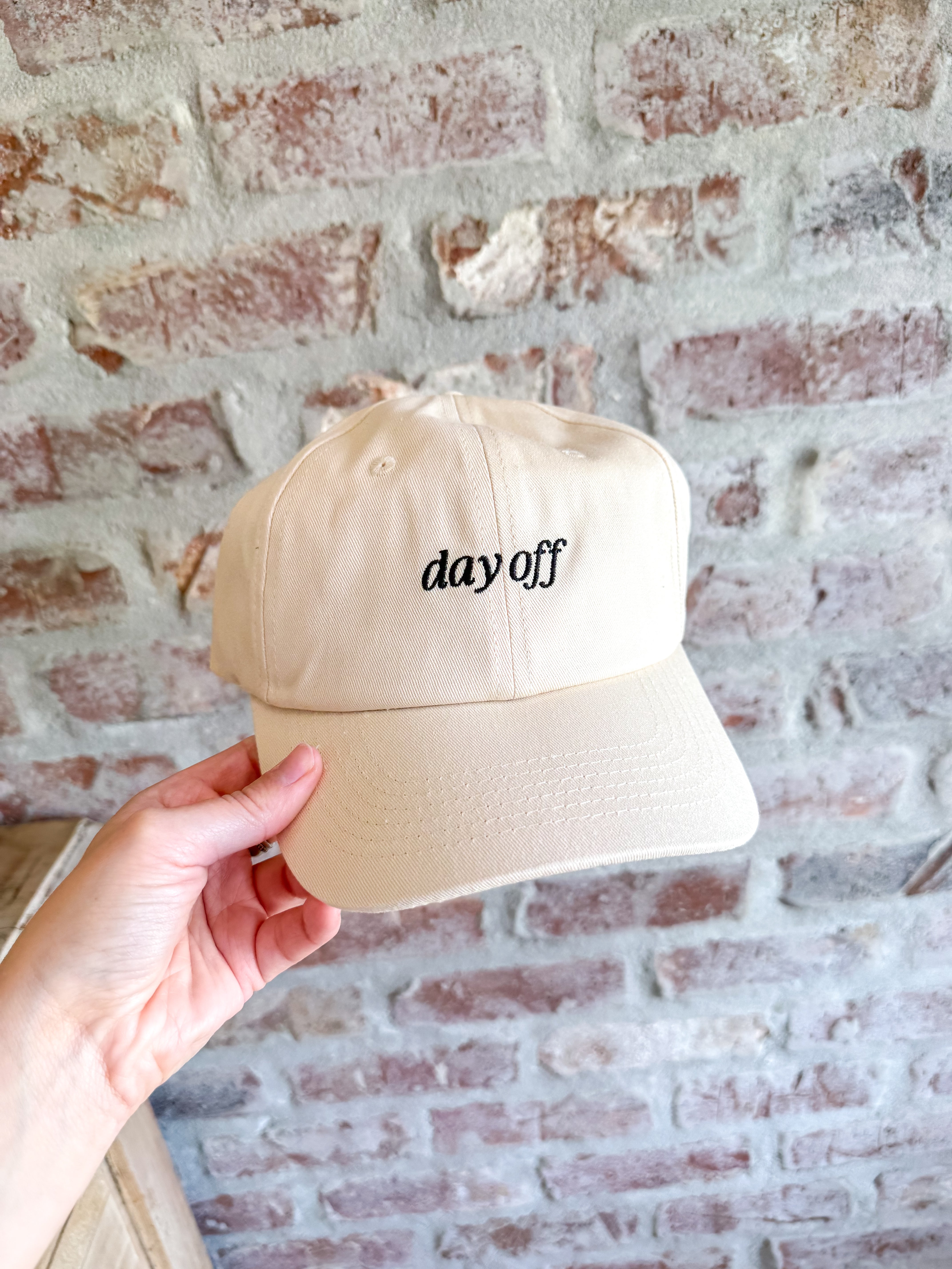 Day Off Cream Dad Cap