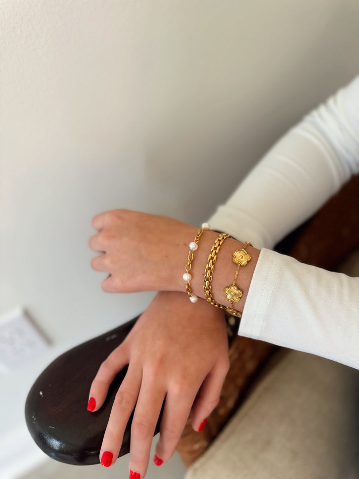 Pearl Chain Bracelet