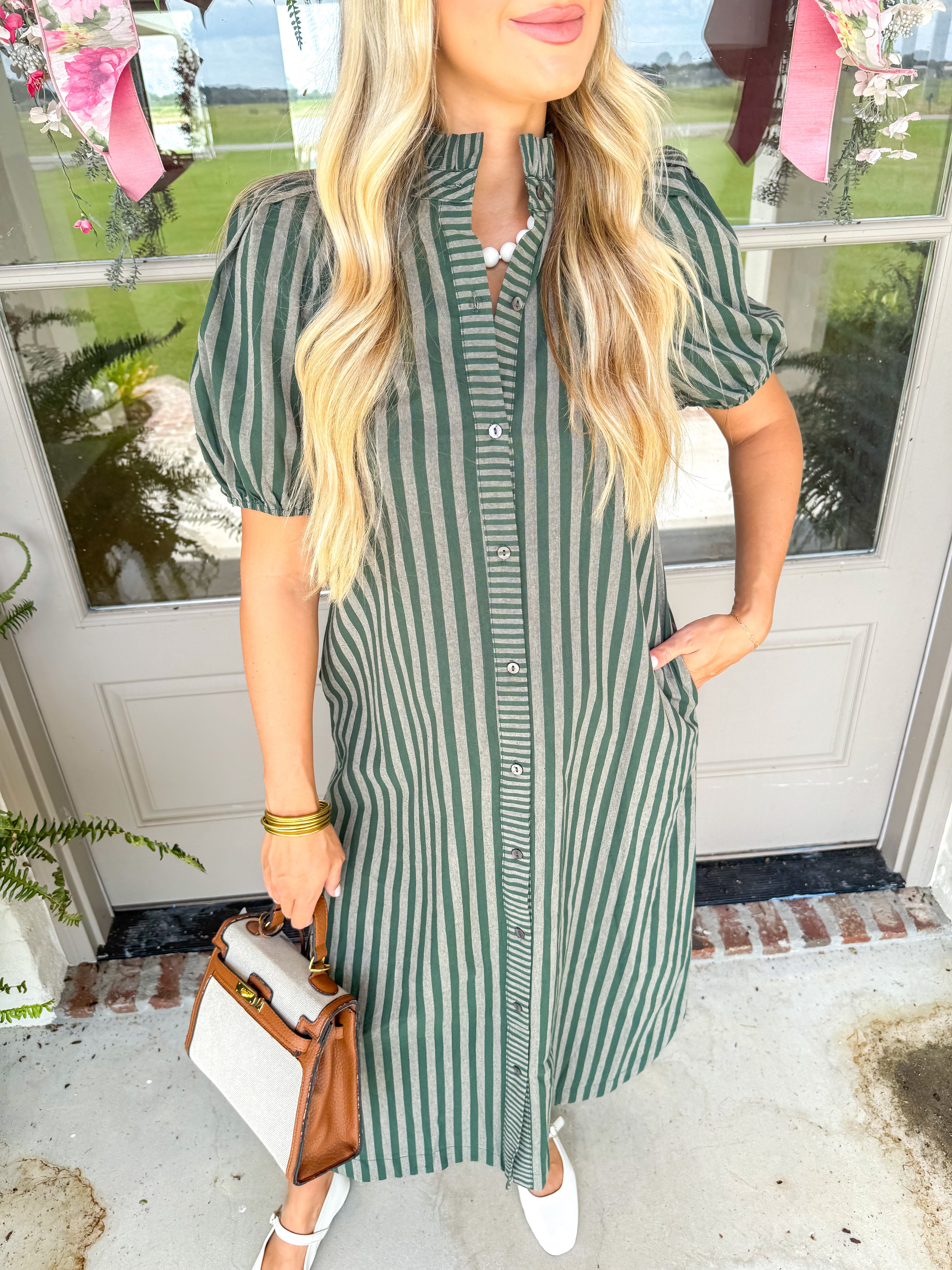 The Briar Midi Hunter Green