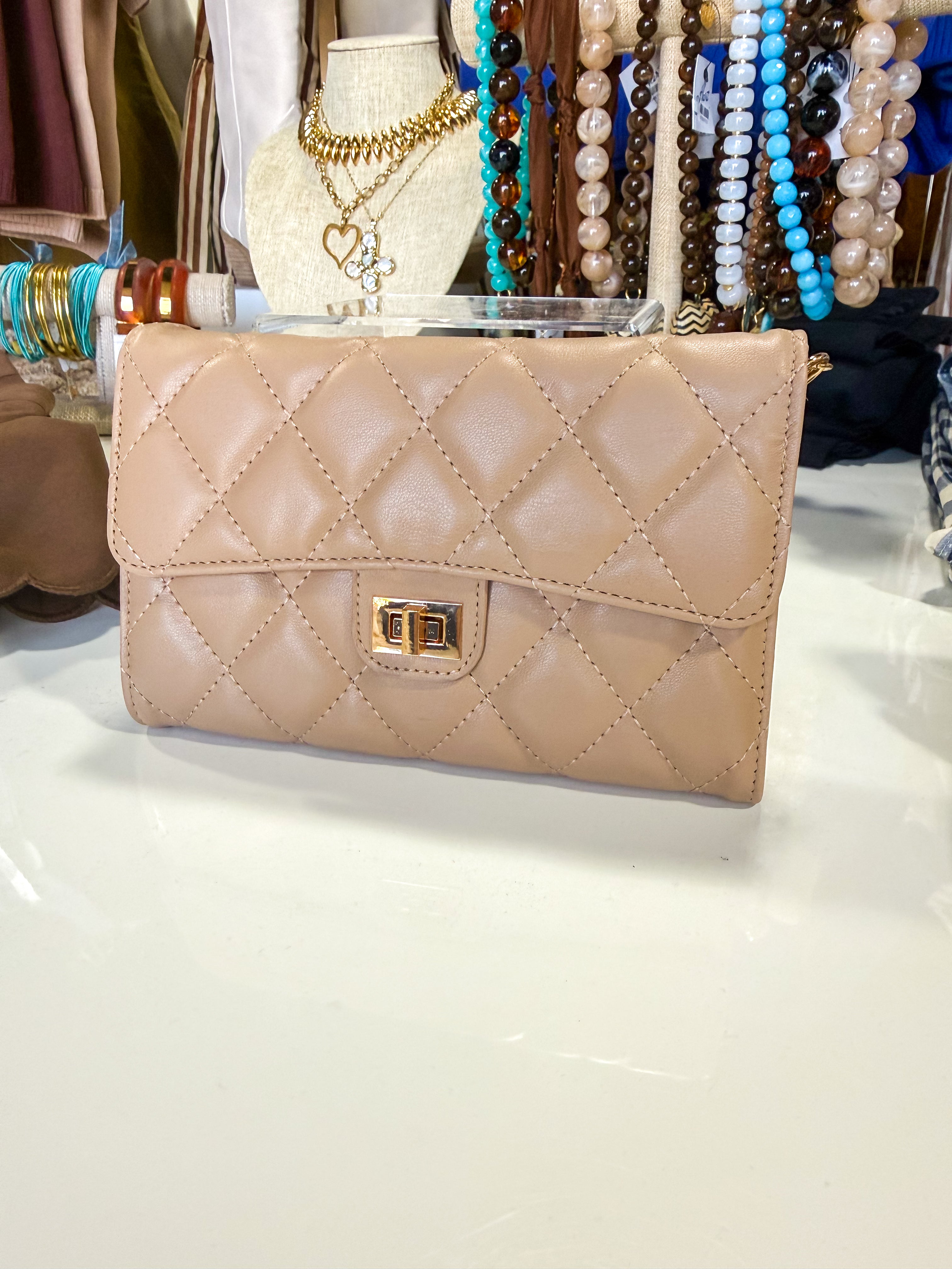BC Beige Purse