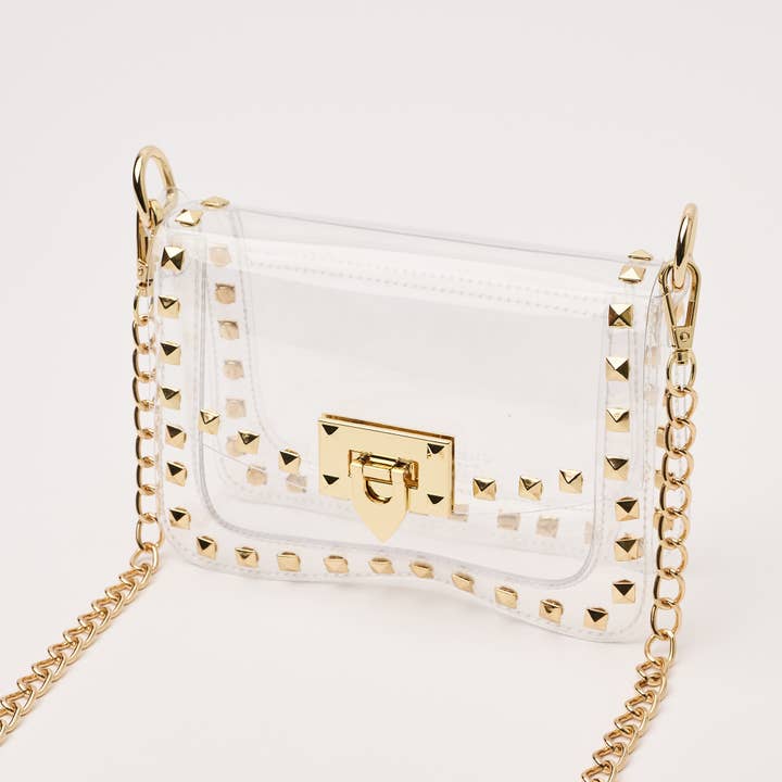 The Jackie Gold Stadium Bag
