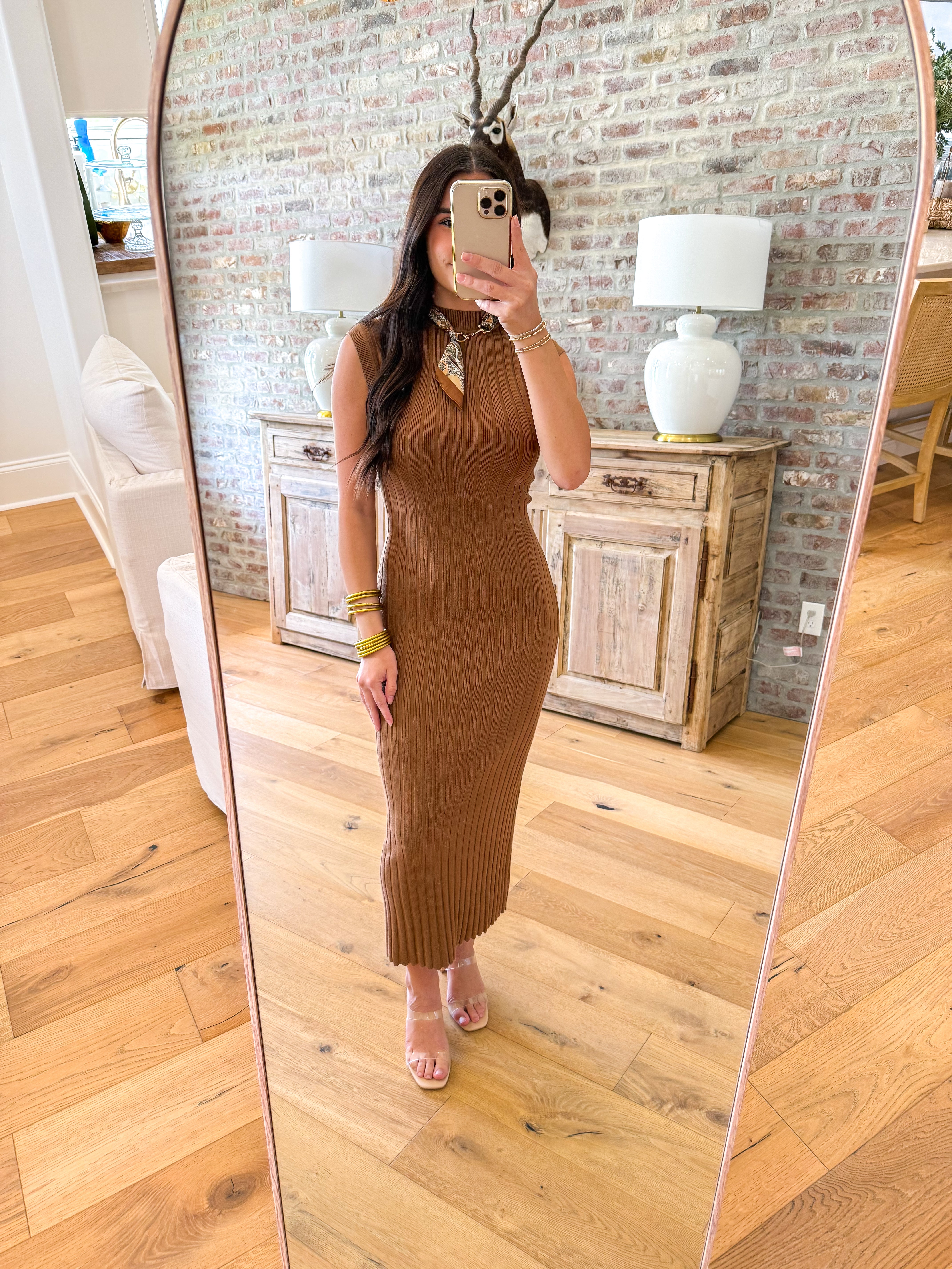 The Mona Mockneck Maxi Mocha