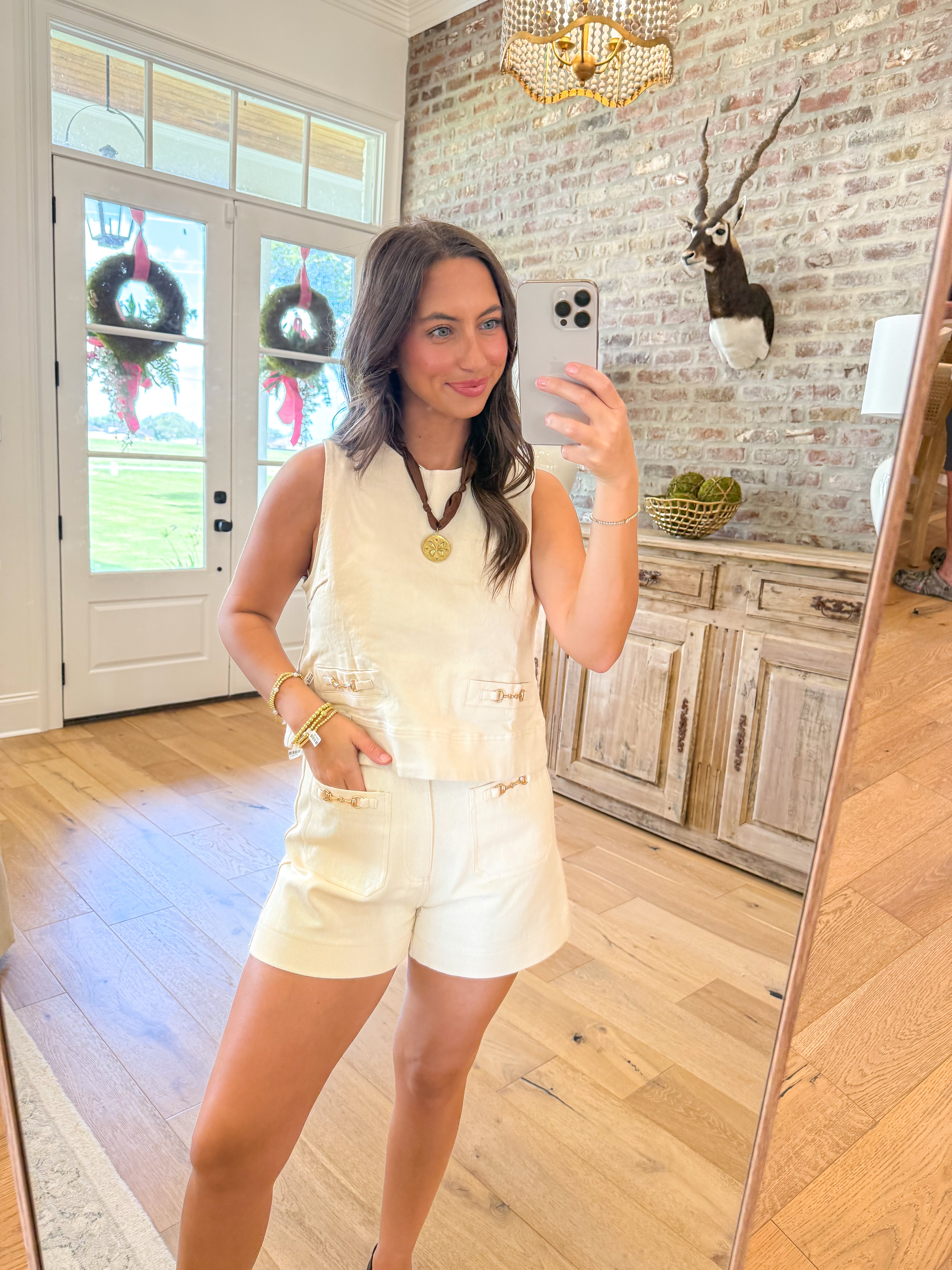 The Bridget Hardware Top