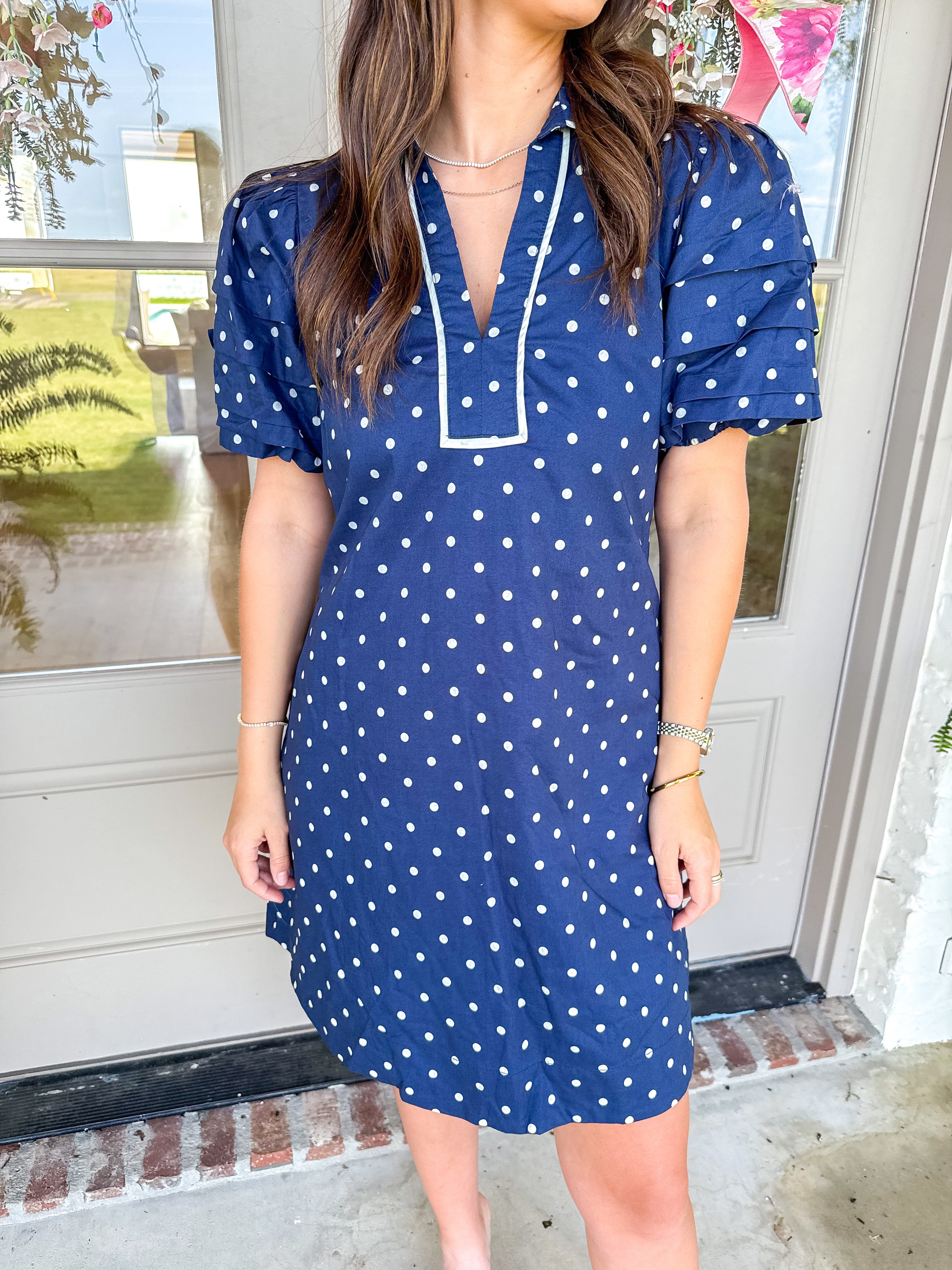 Darling Dot Navy Mini