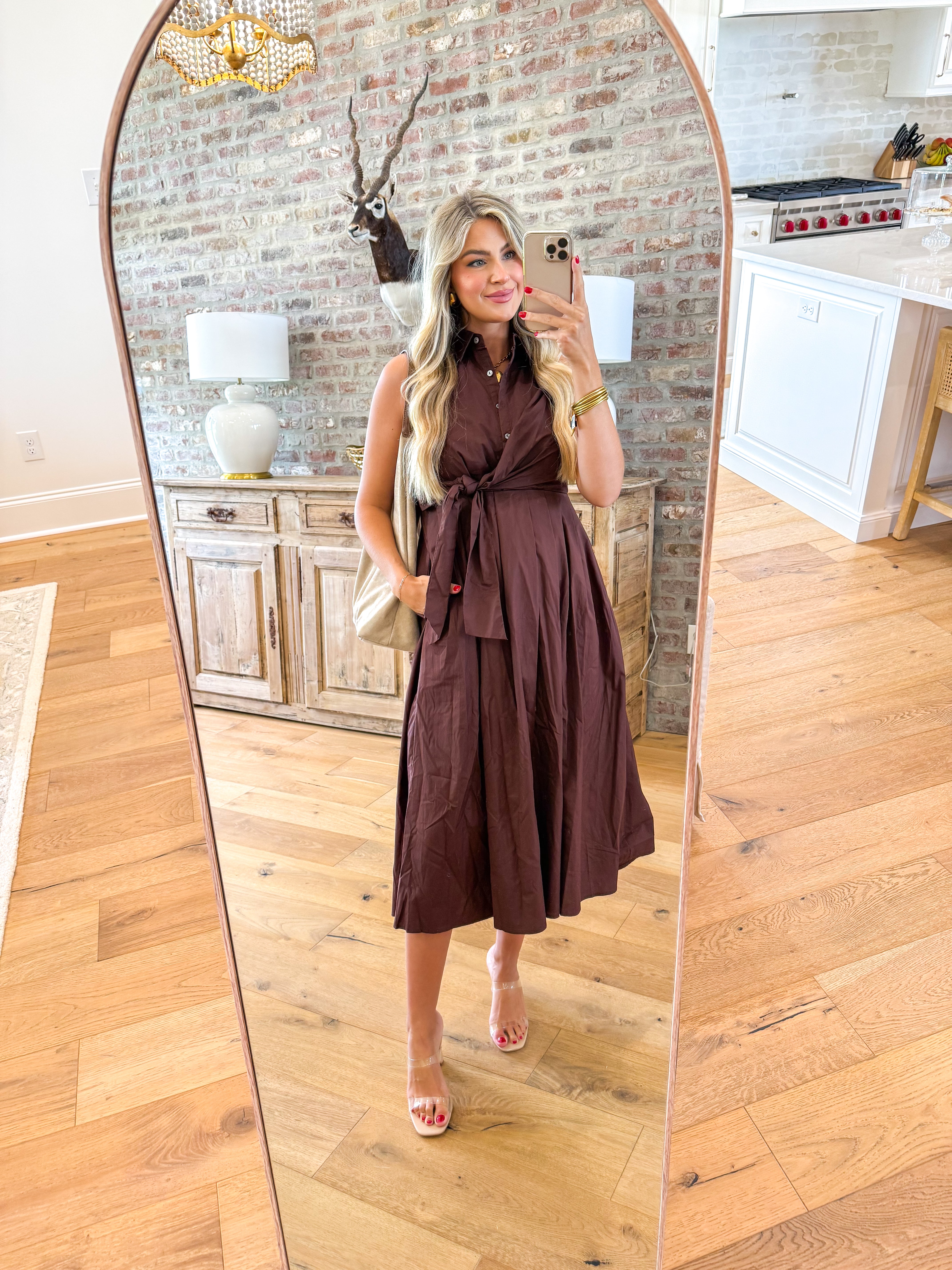 The Magnolia Maxi in Chocolate