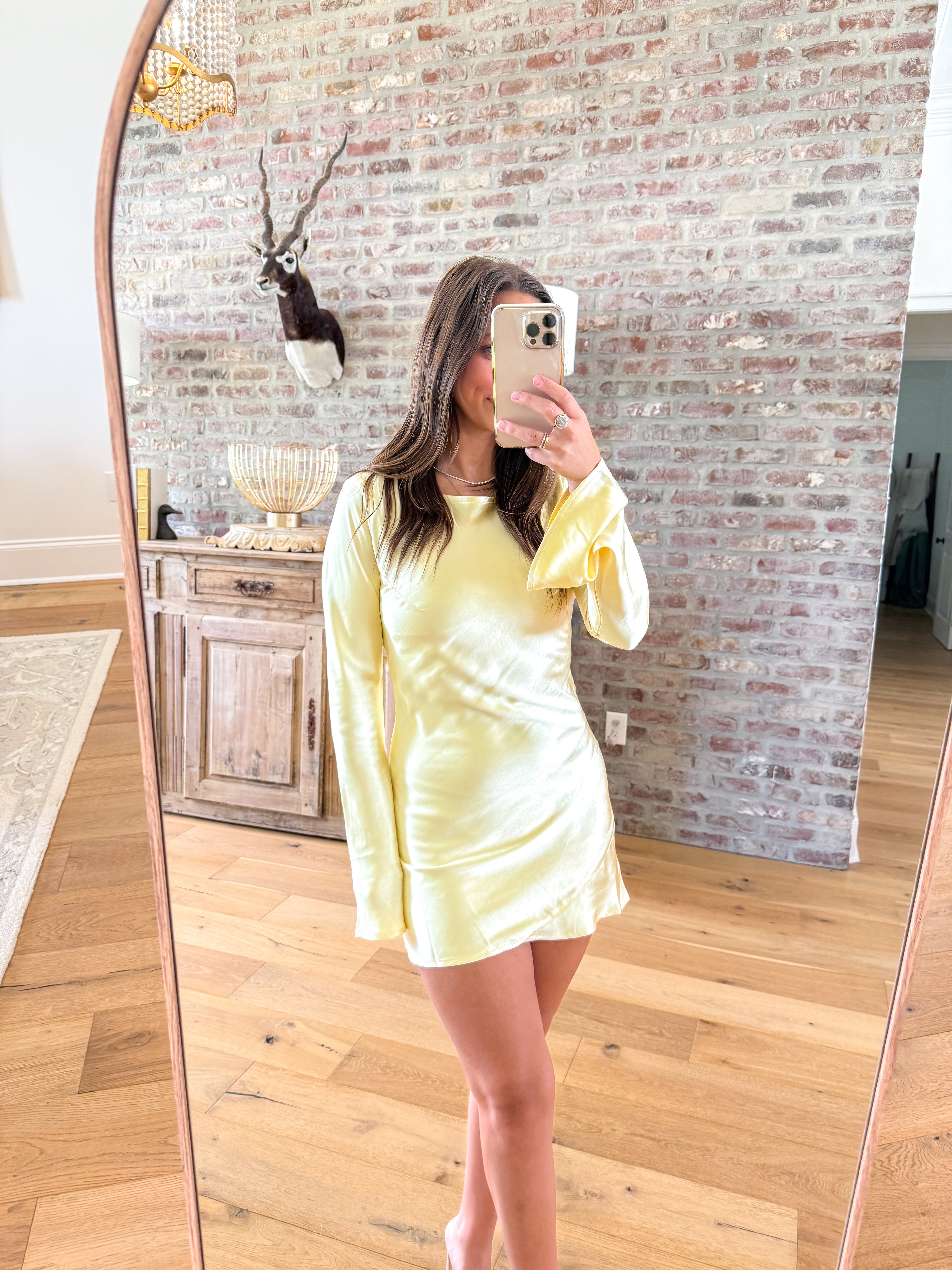 Palermo Butter Yellow Dress