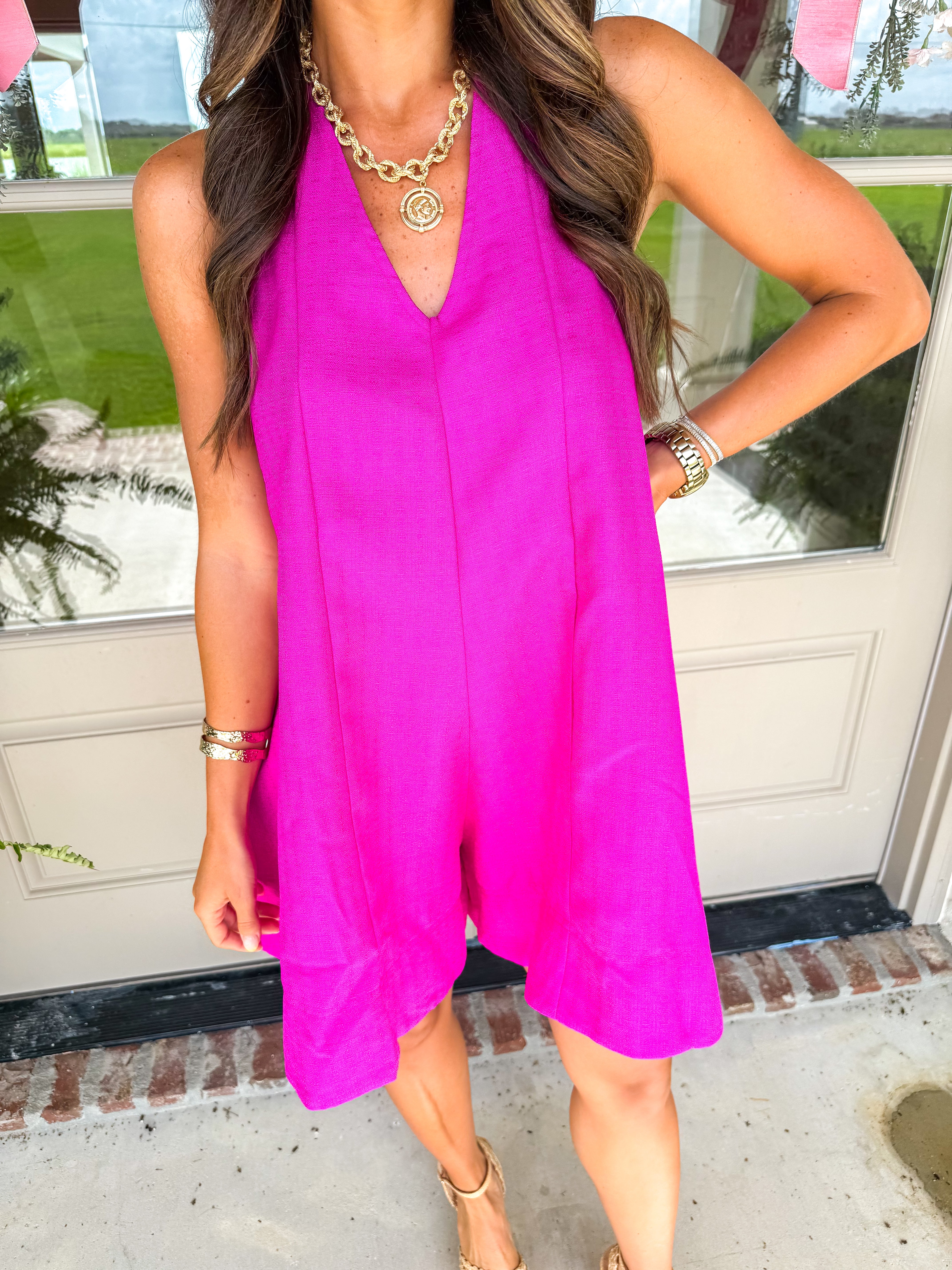 Pink Punch Romper