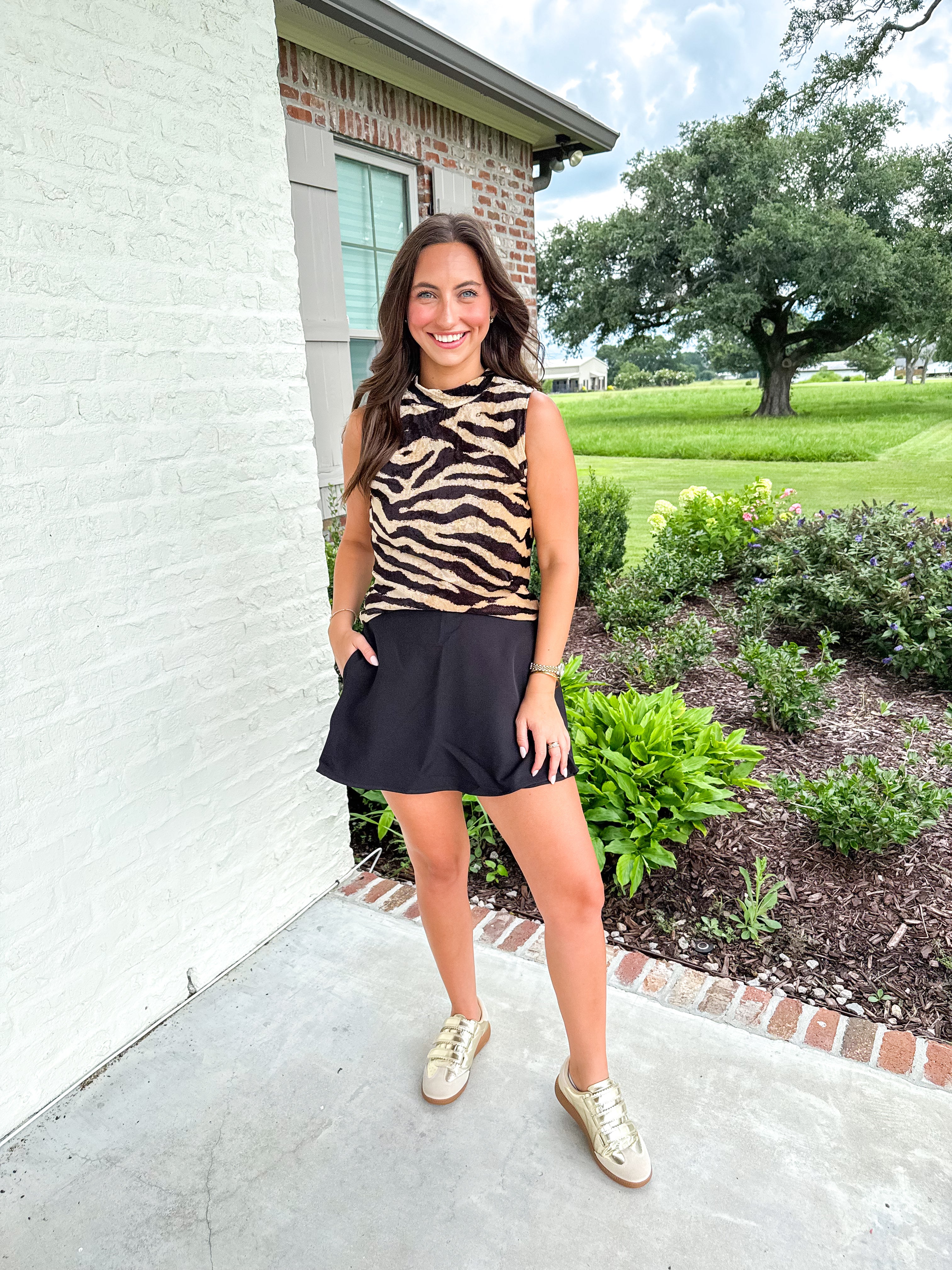 Black Crush Skort