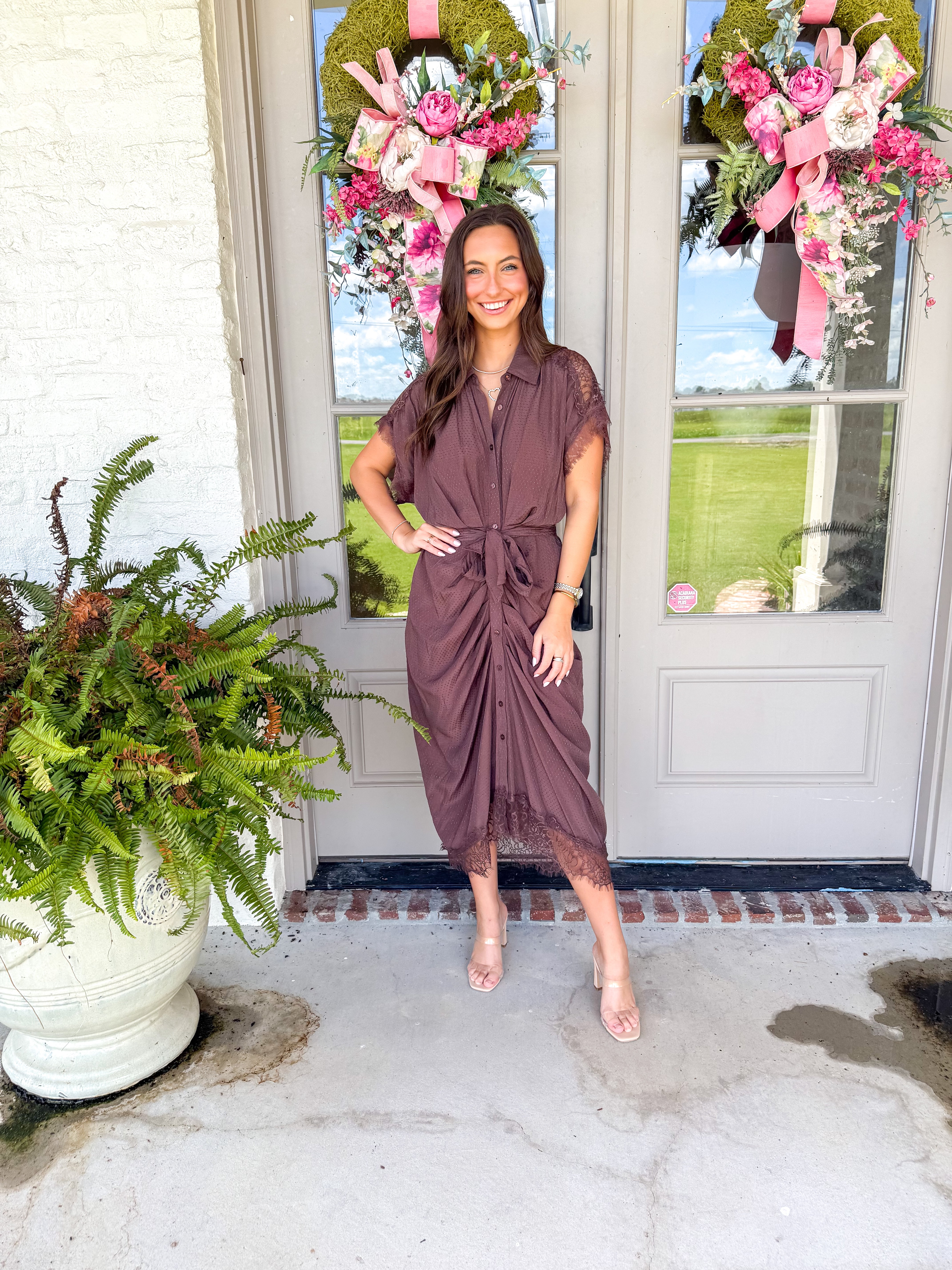 Tori Dress Walnut