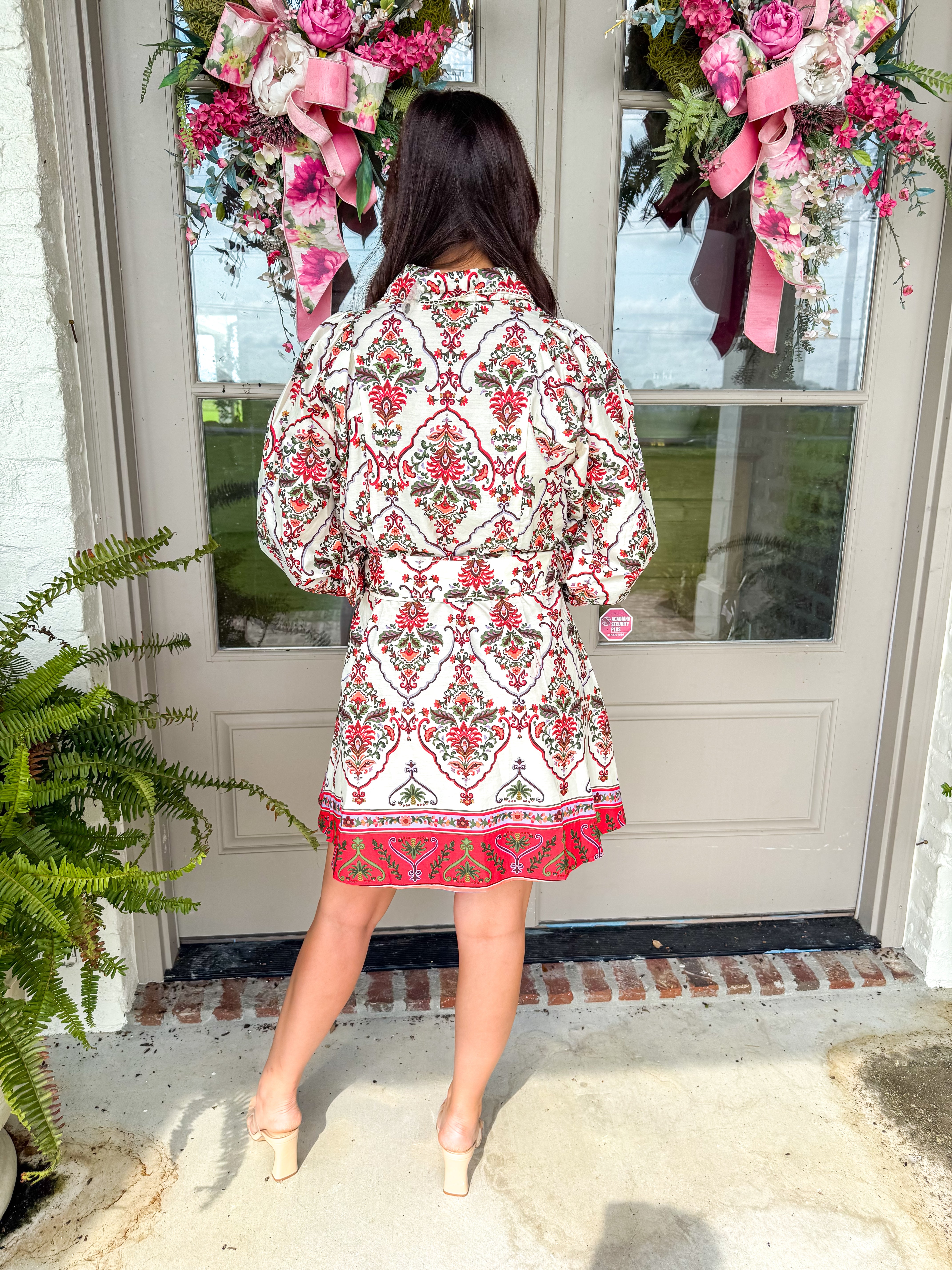 The Camille Floral Mini Dress
