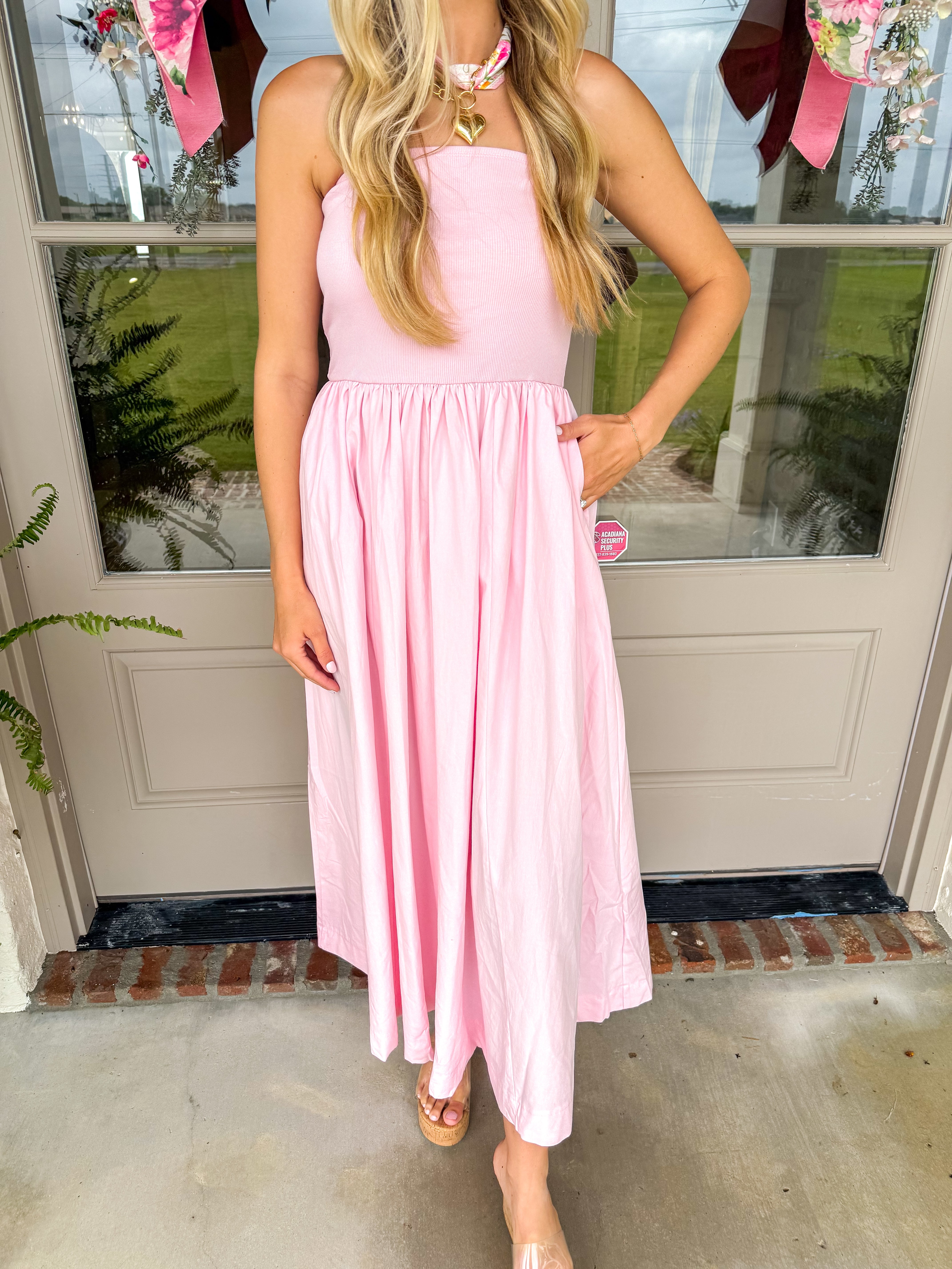 Sunshine Swirl Pink Maxi