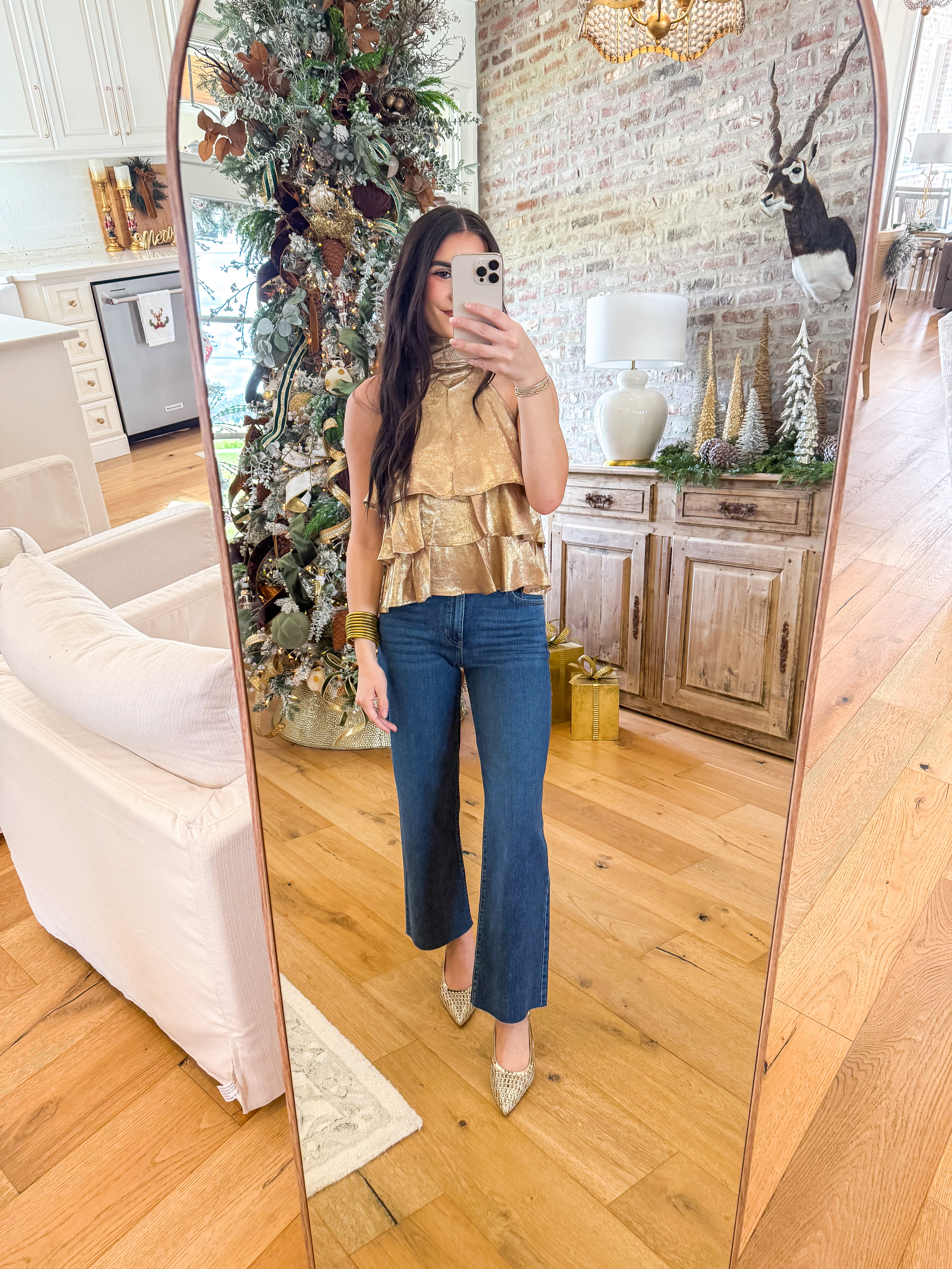 Golden Hour Halter Tank