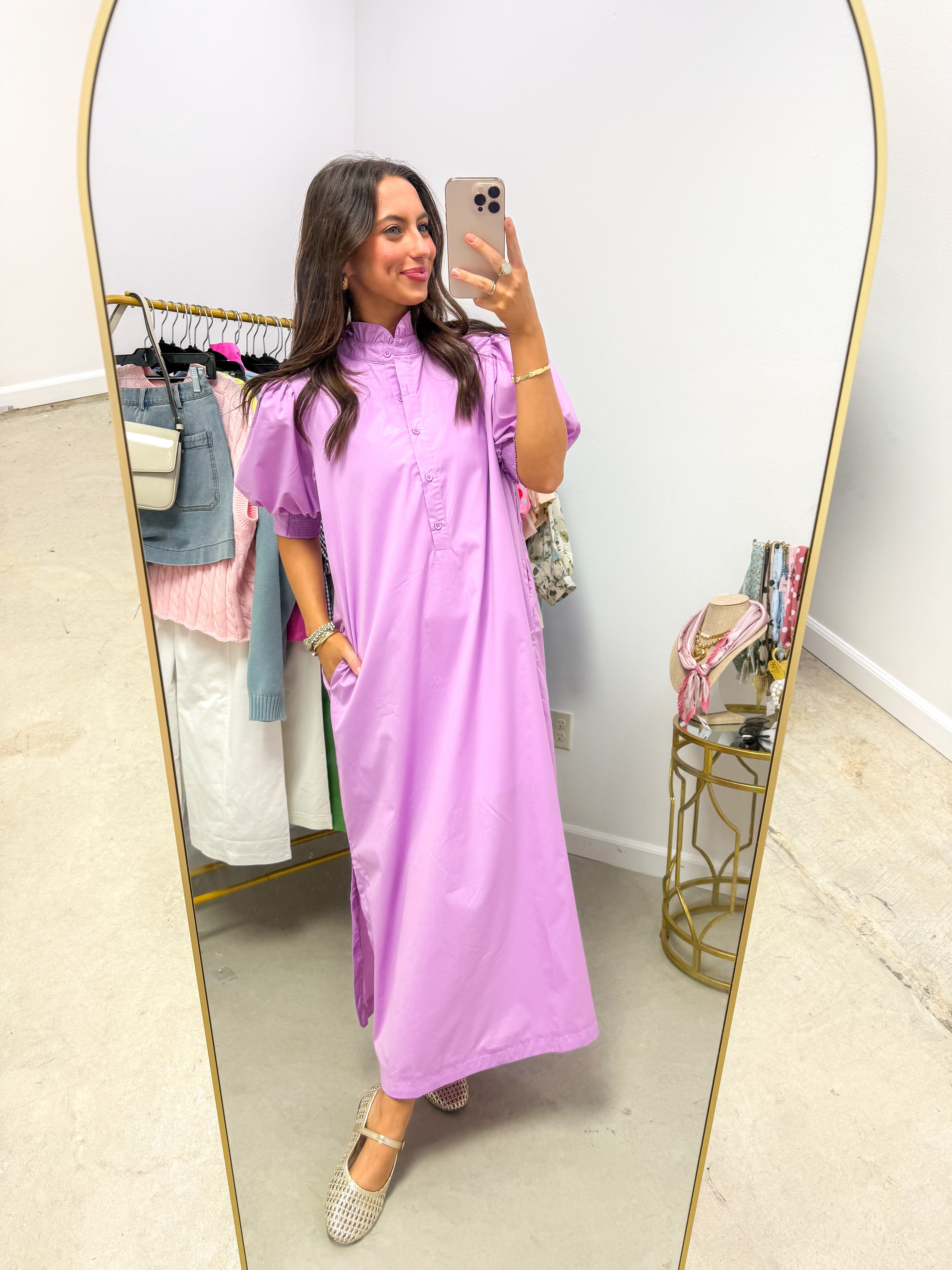 Garden Grace Lilac Midi