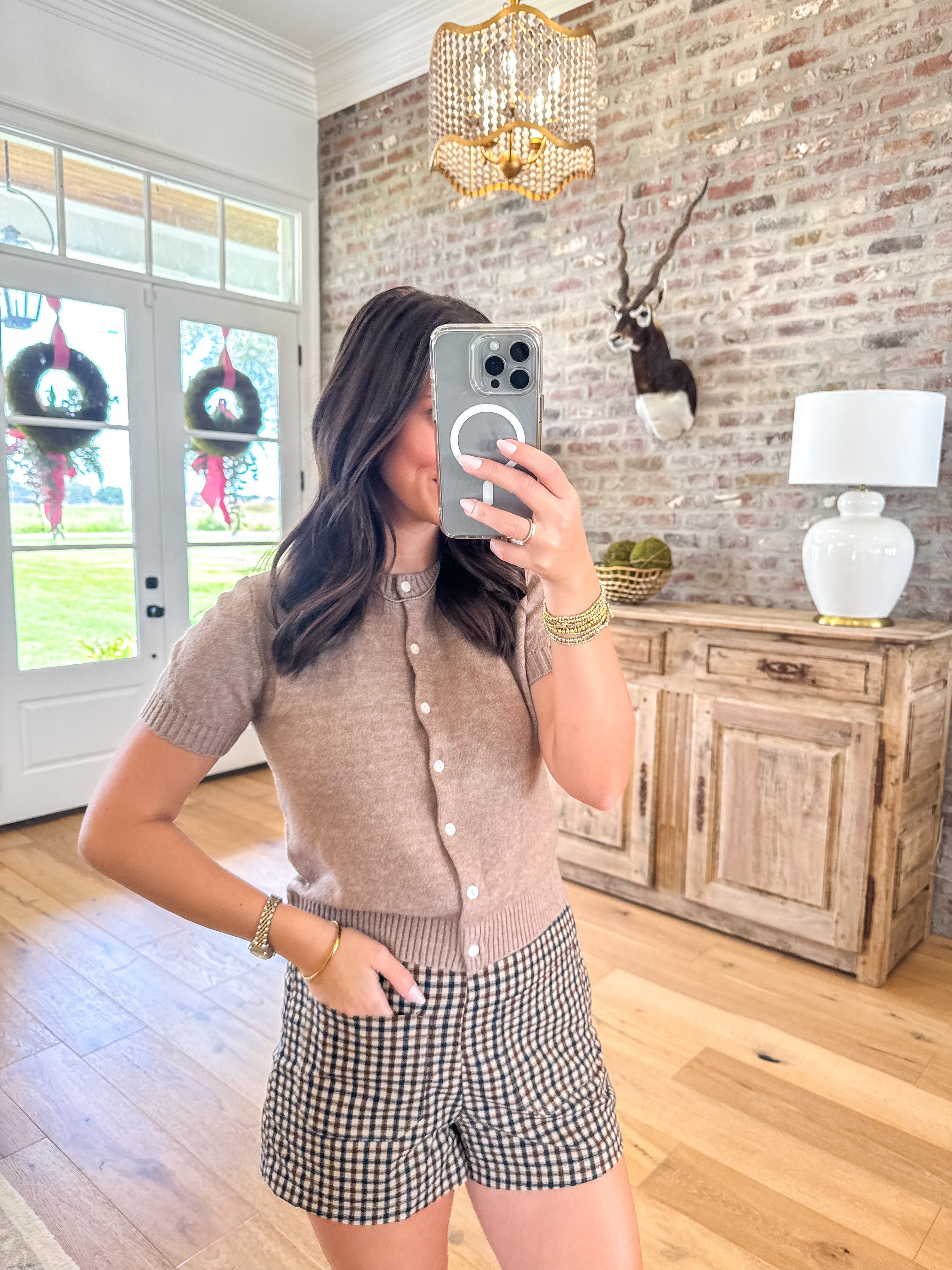 The Everyday Taupe Cardigan