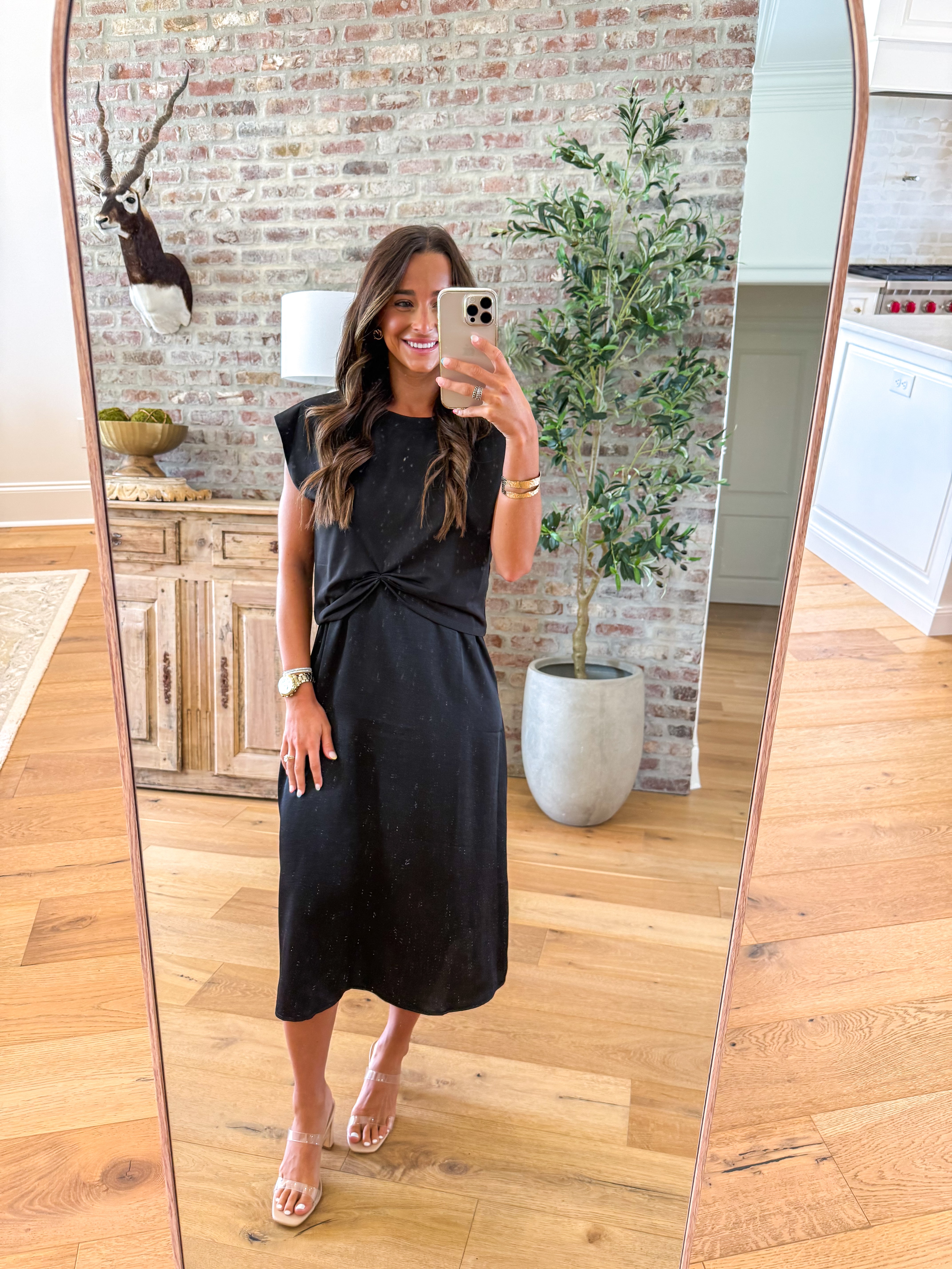 Twist & Turn Two-Piece Set Black