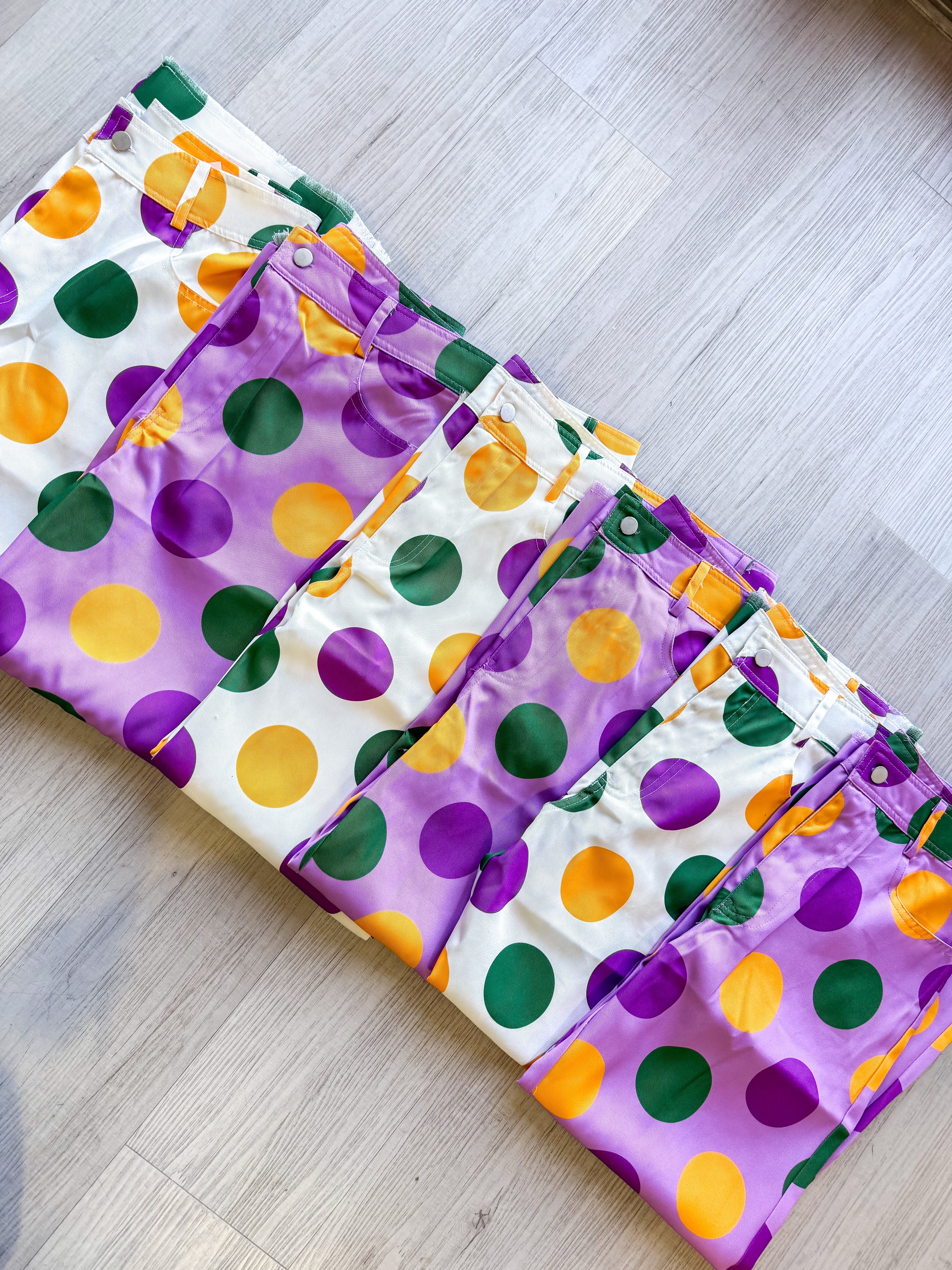 Ivory Polka Dot MG Pant