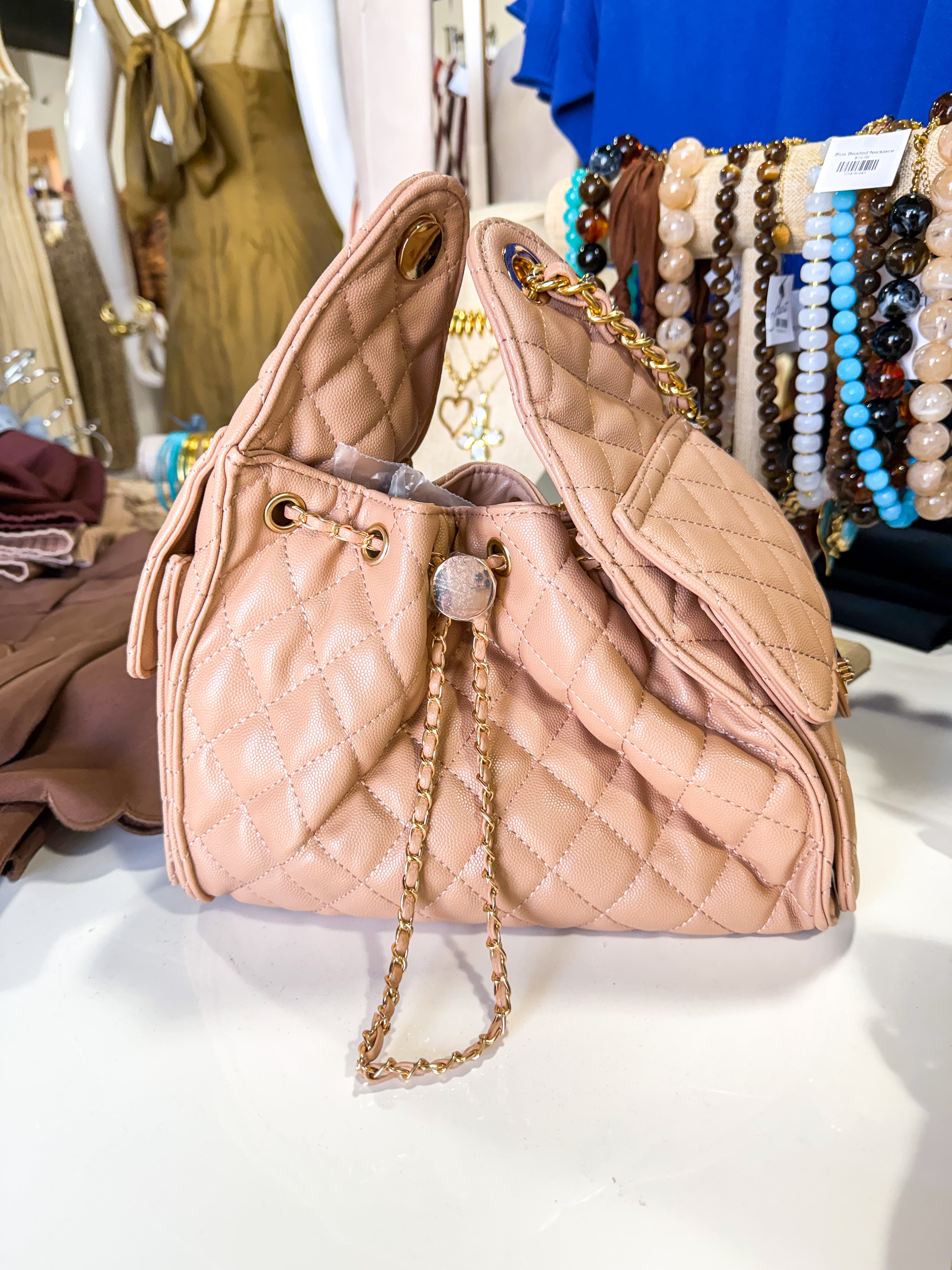 Amelie Beige Purse