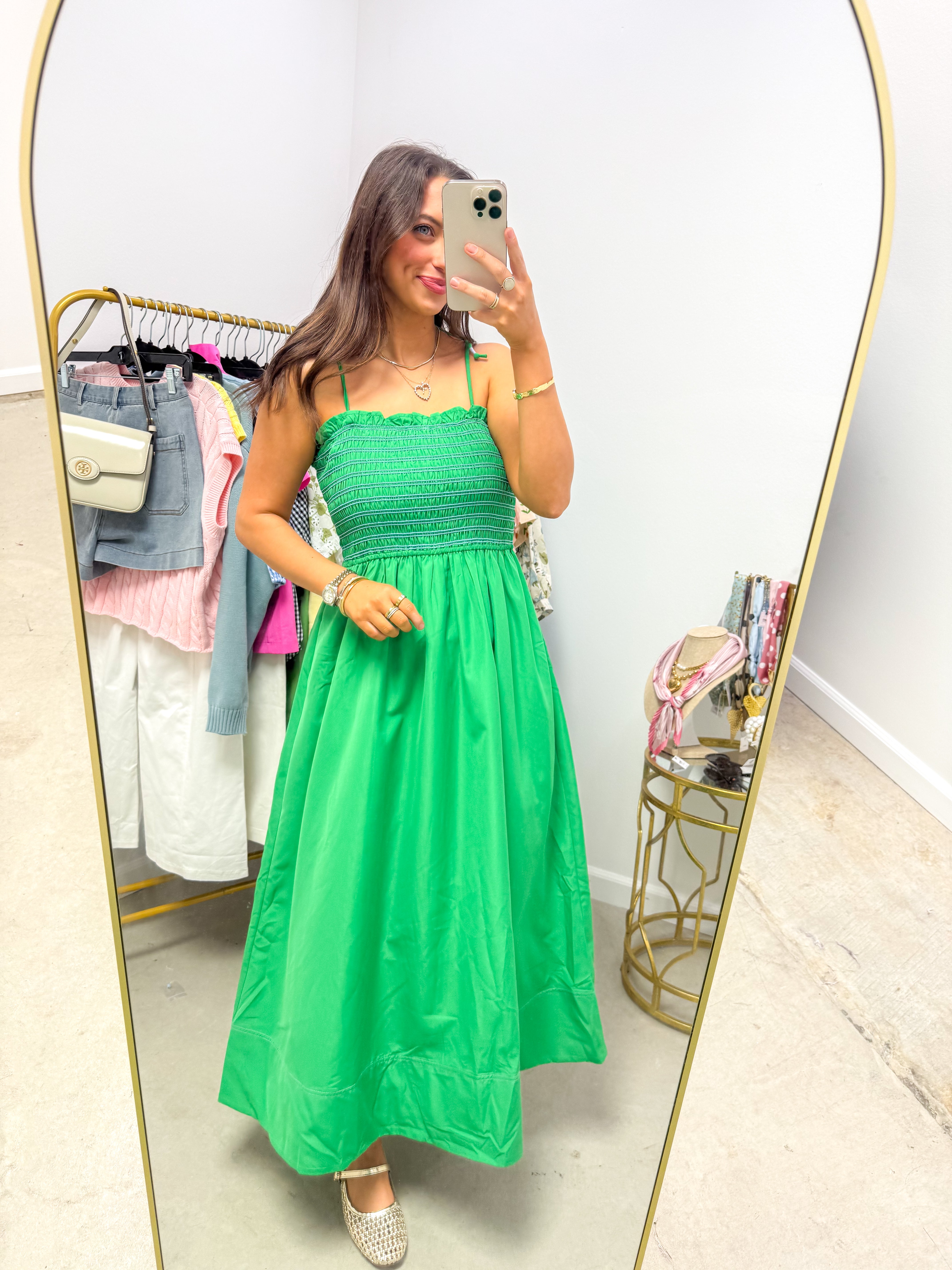 Hadley Green Dress