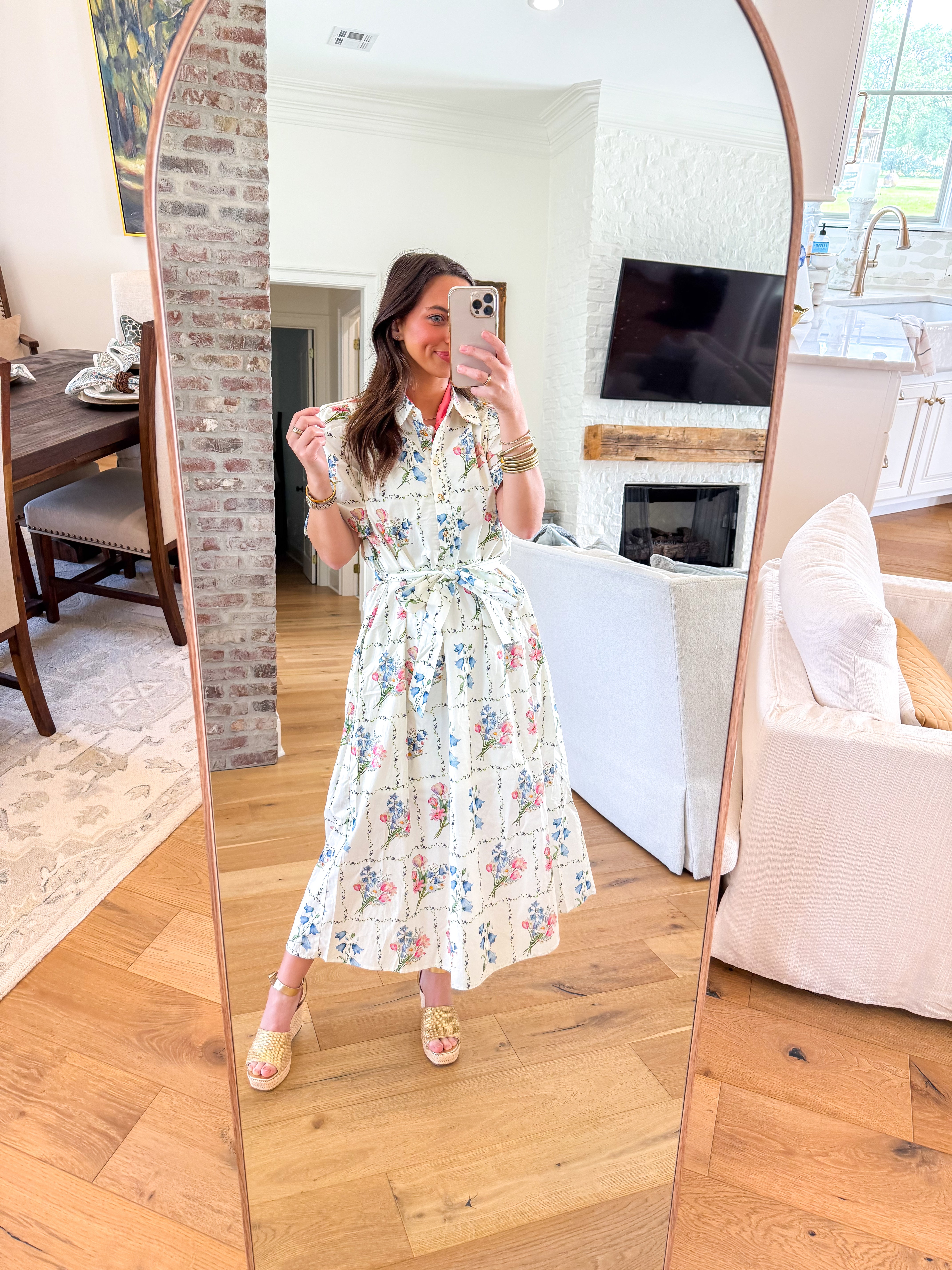 Garden Society Midi Dress