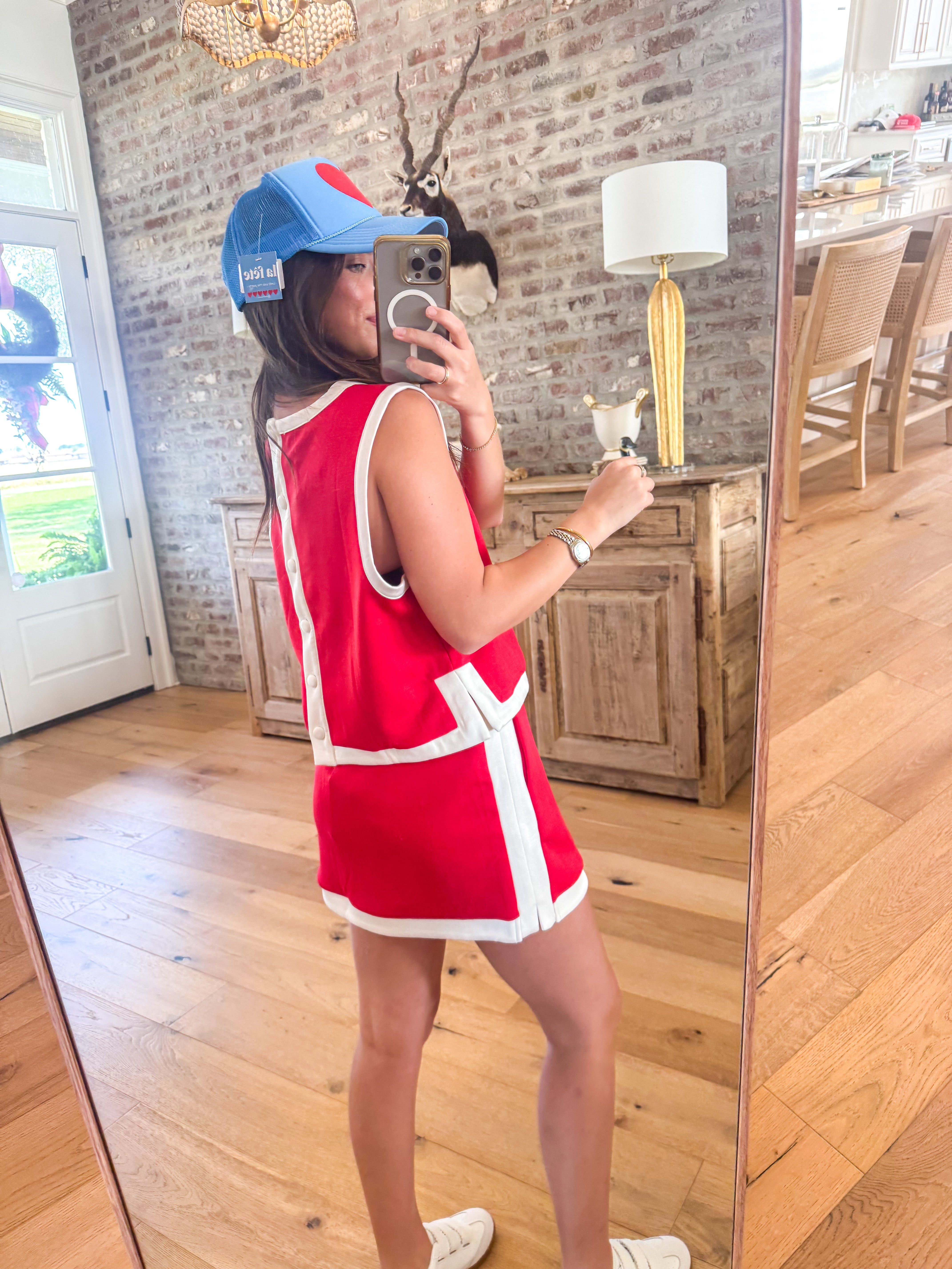 Red White & Cute Leisure Set