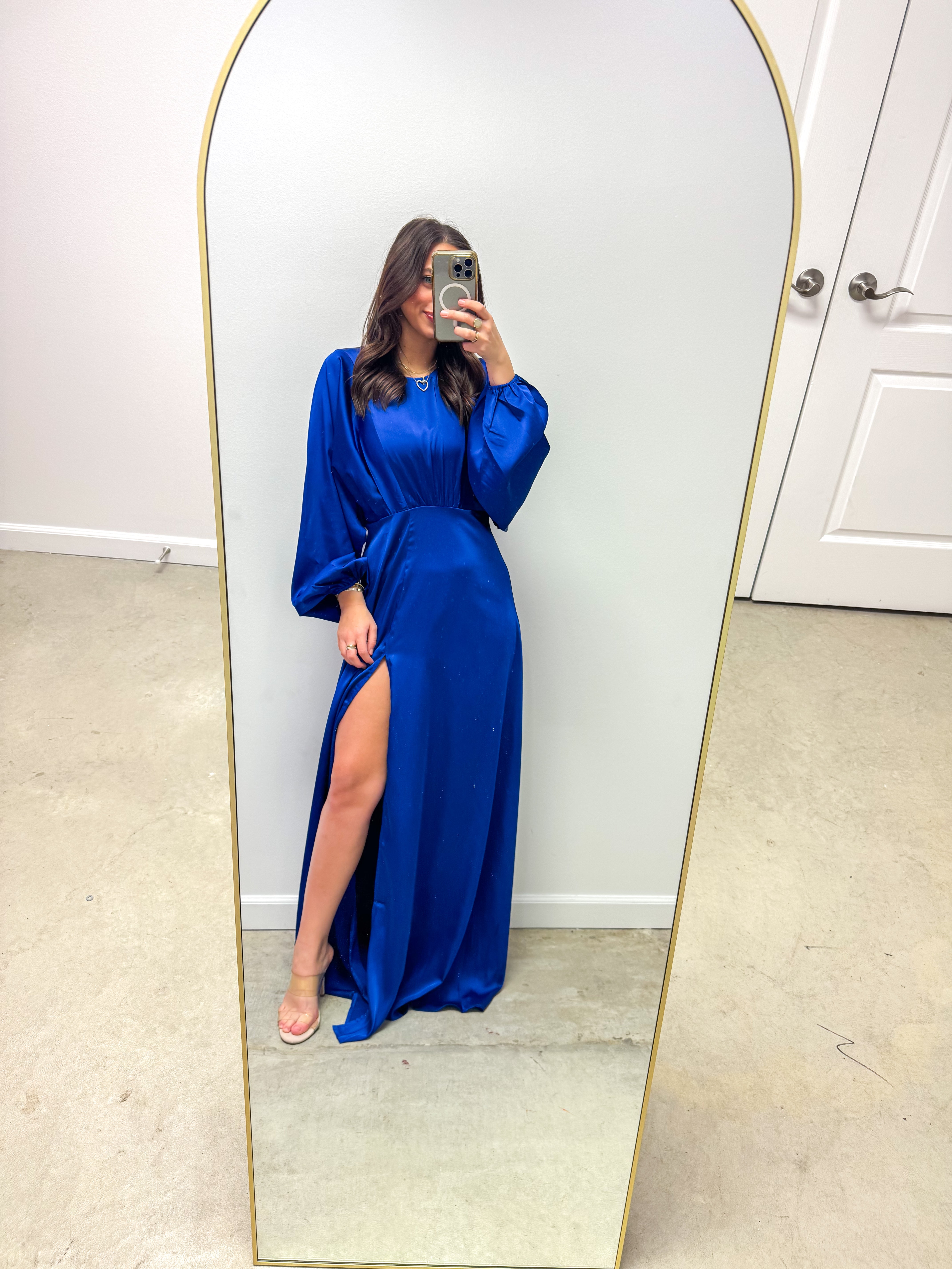 Maison Royale Blue Ball Gown