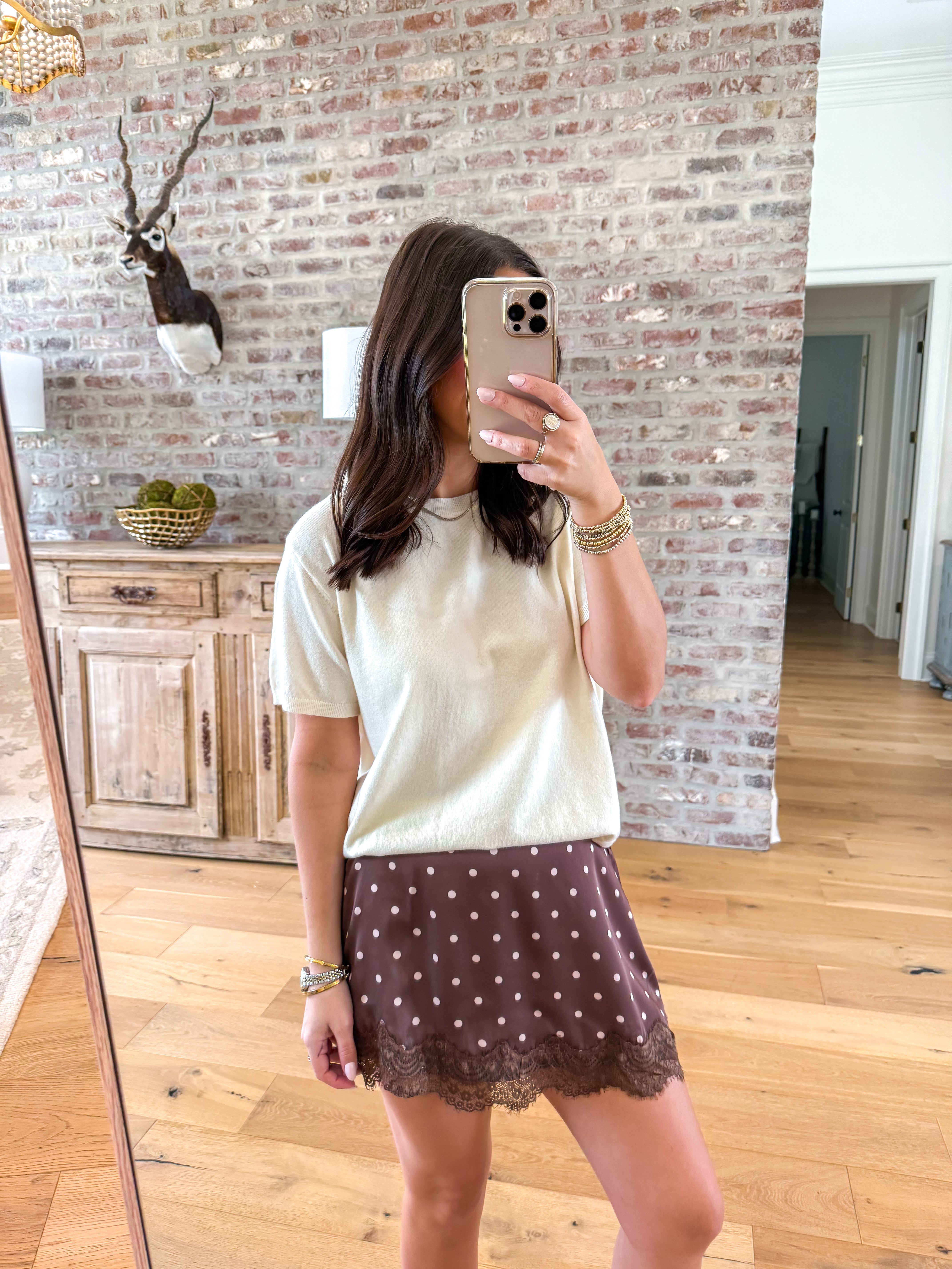 The Cloud Nine Knit Top Off White