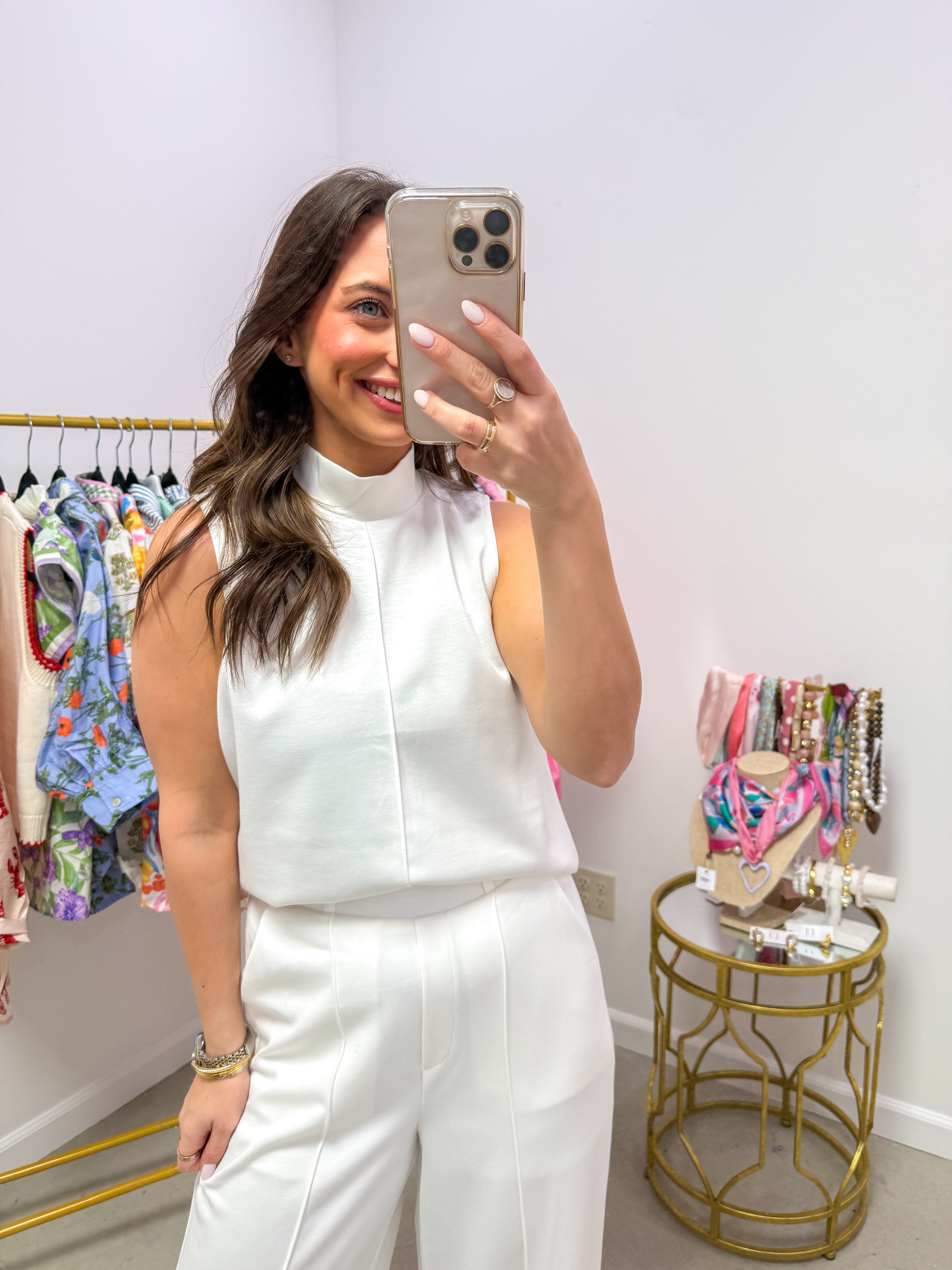 Off White Soft Modal Lounge Set