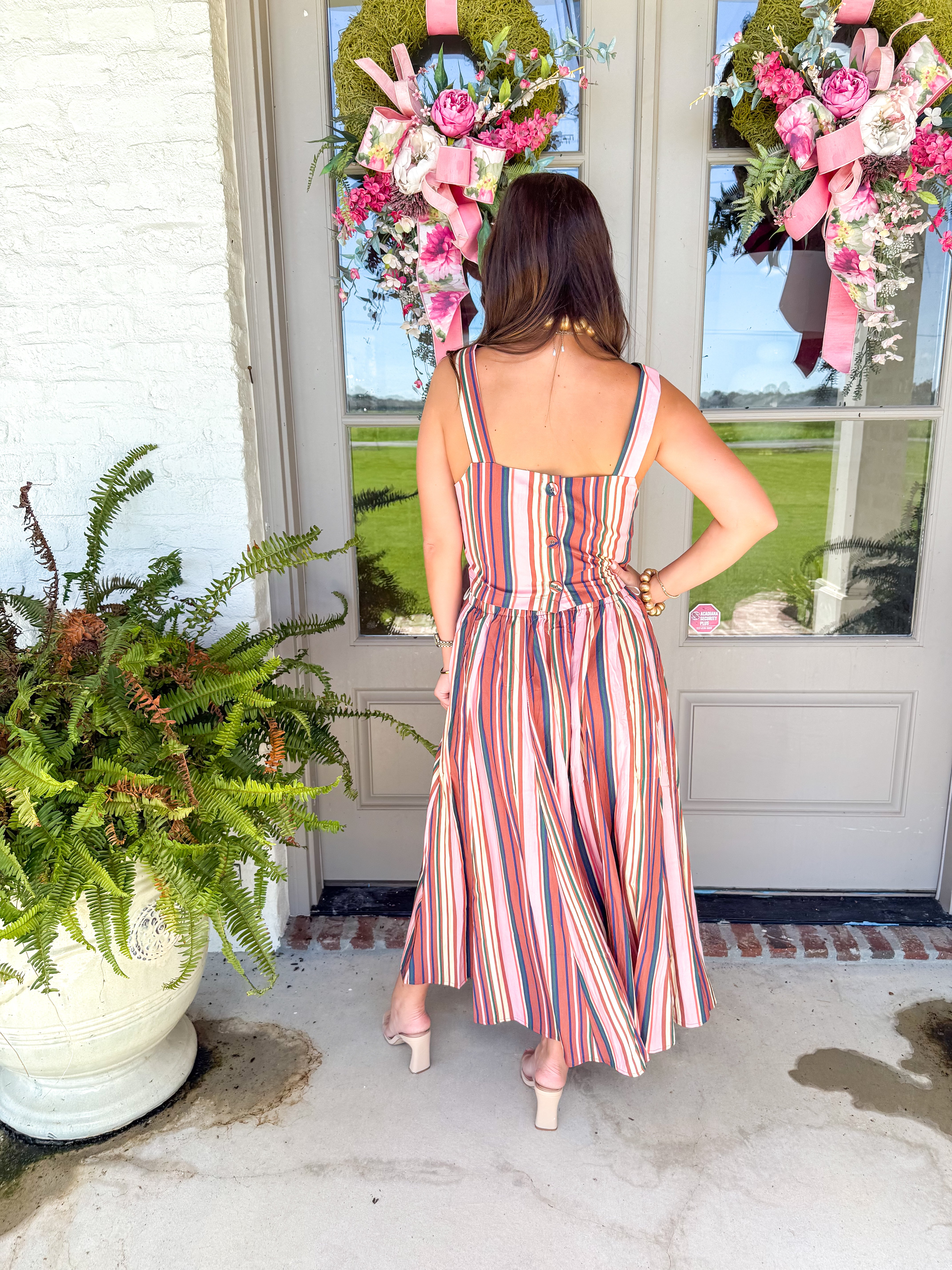 Sunday Stripe Skirt Set