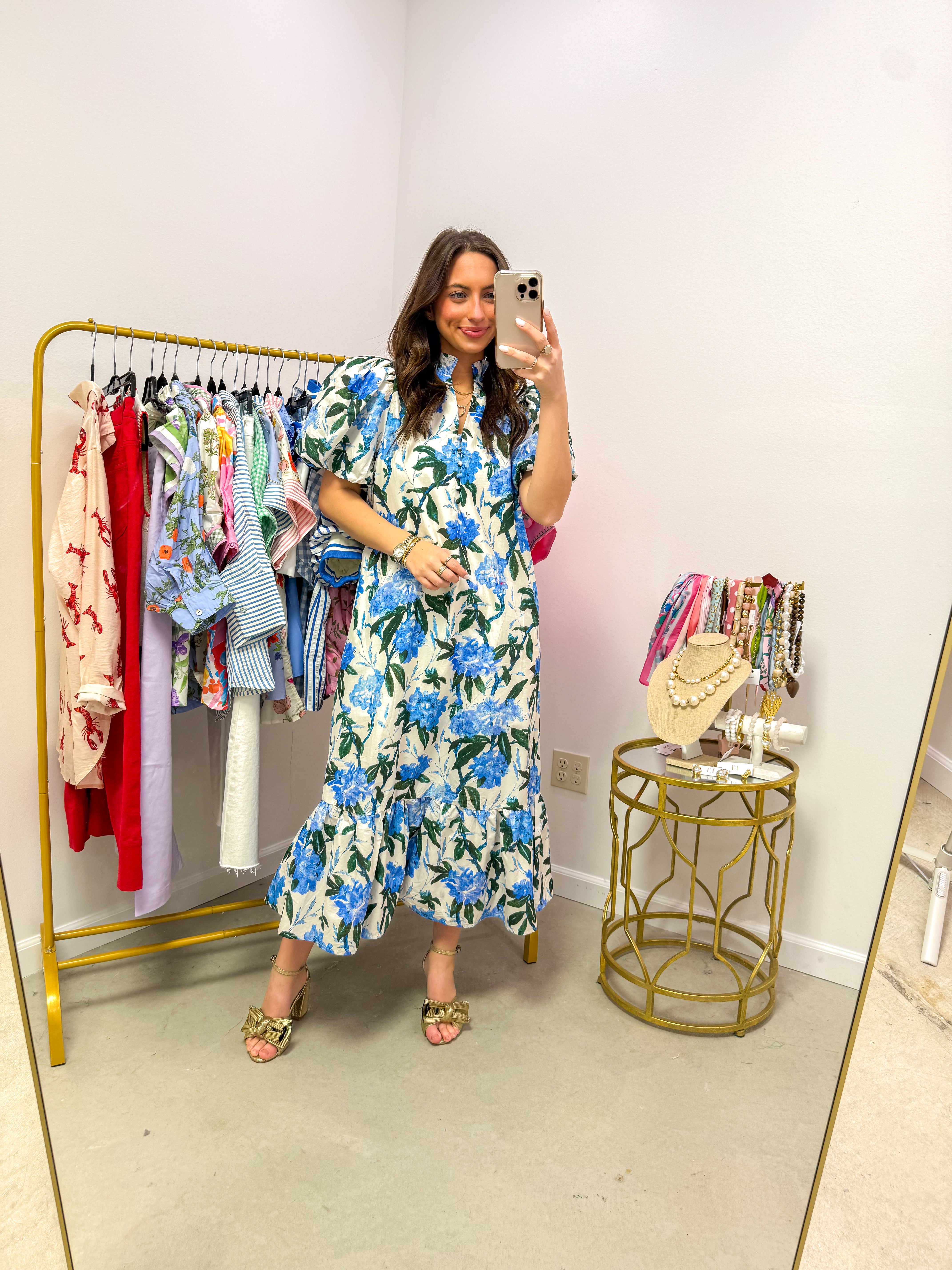 Petals In Porcelain Midi