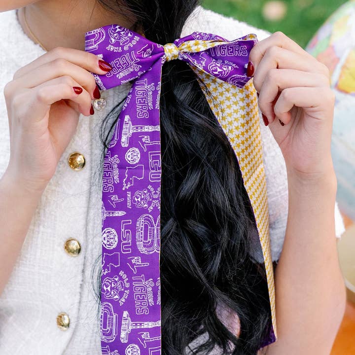 The Sideline Scarf LSU (PREORDER 08/10)