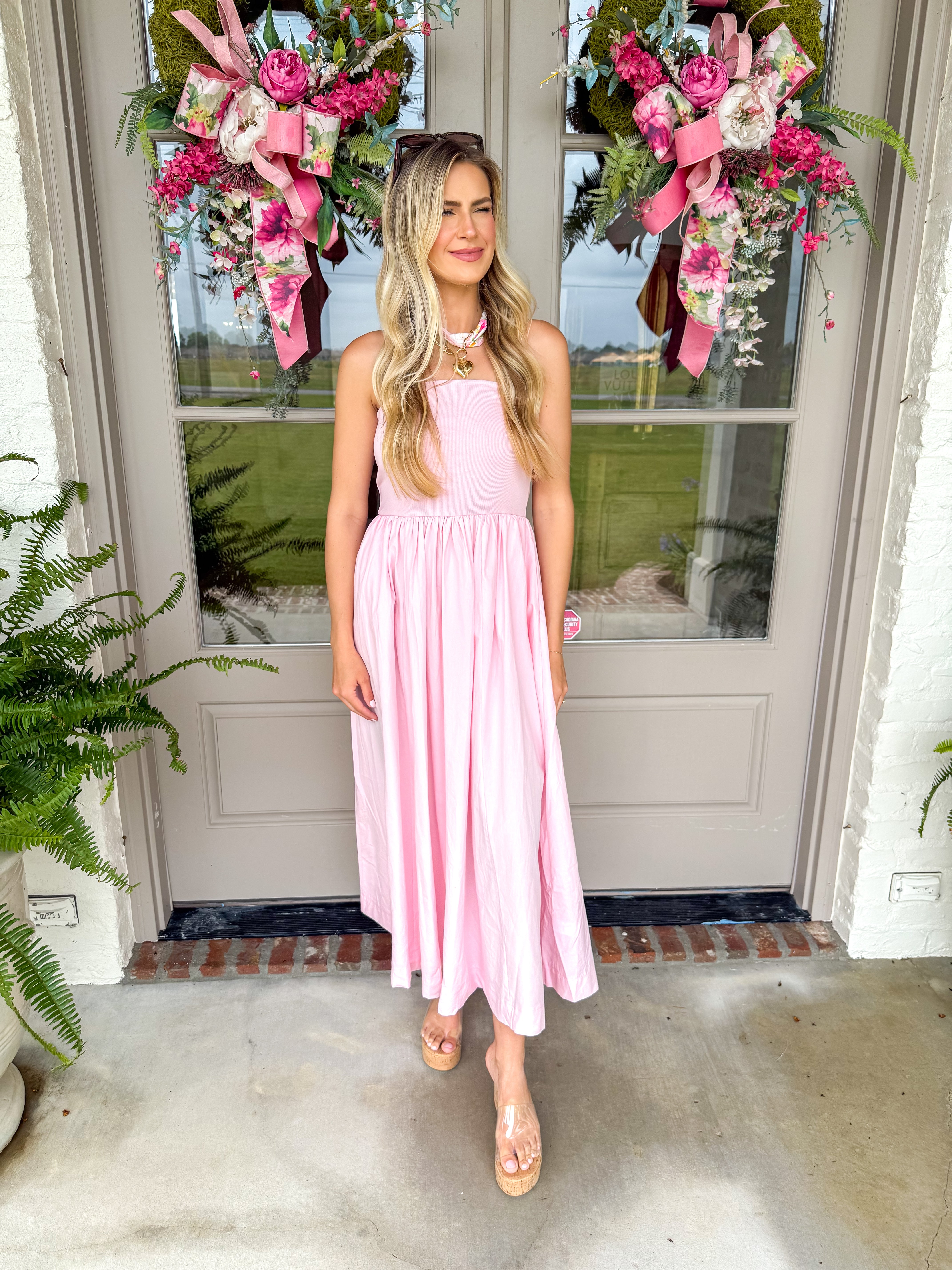 Sunshine Swirl Pink Maxi