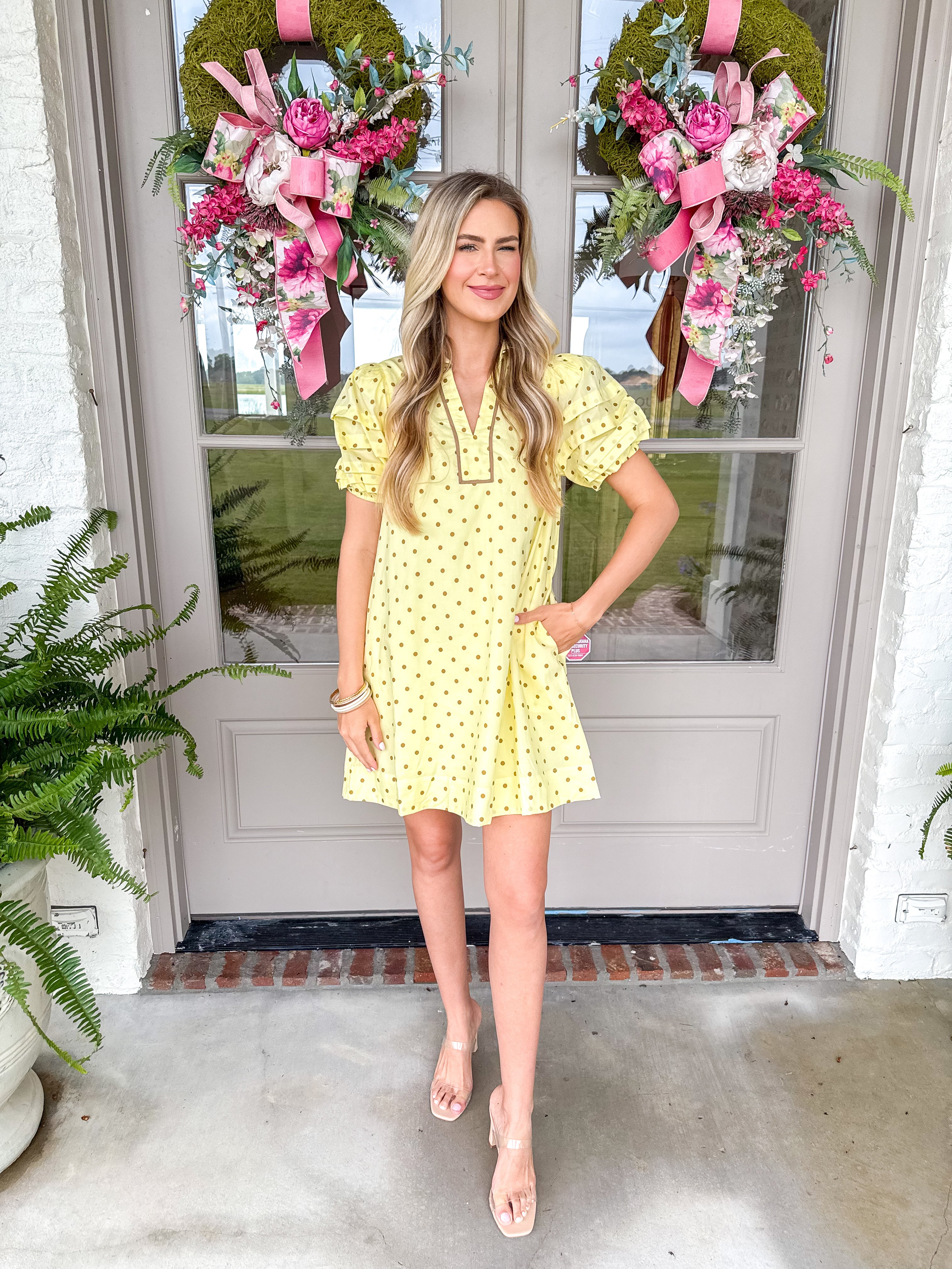 Darling Dot Yellow Mini