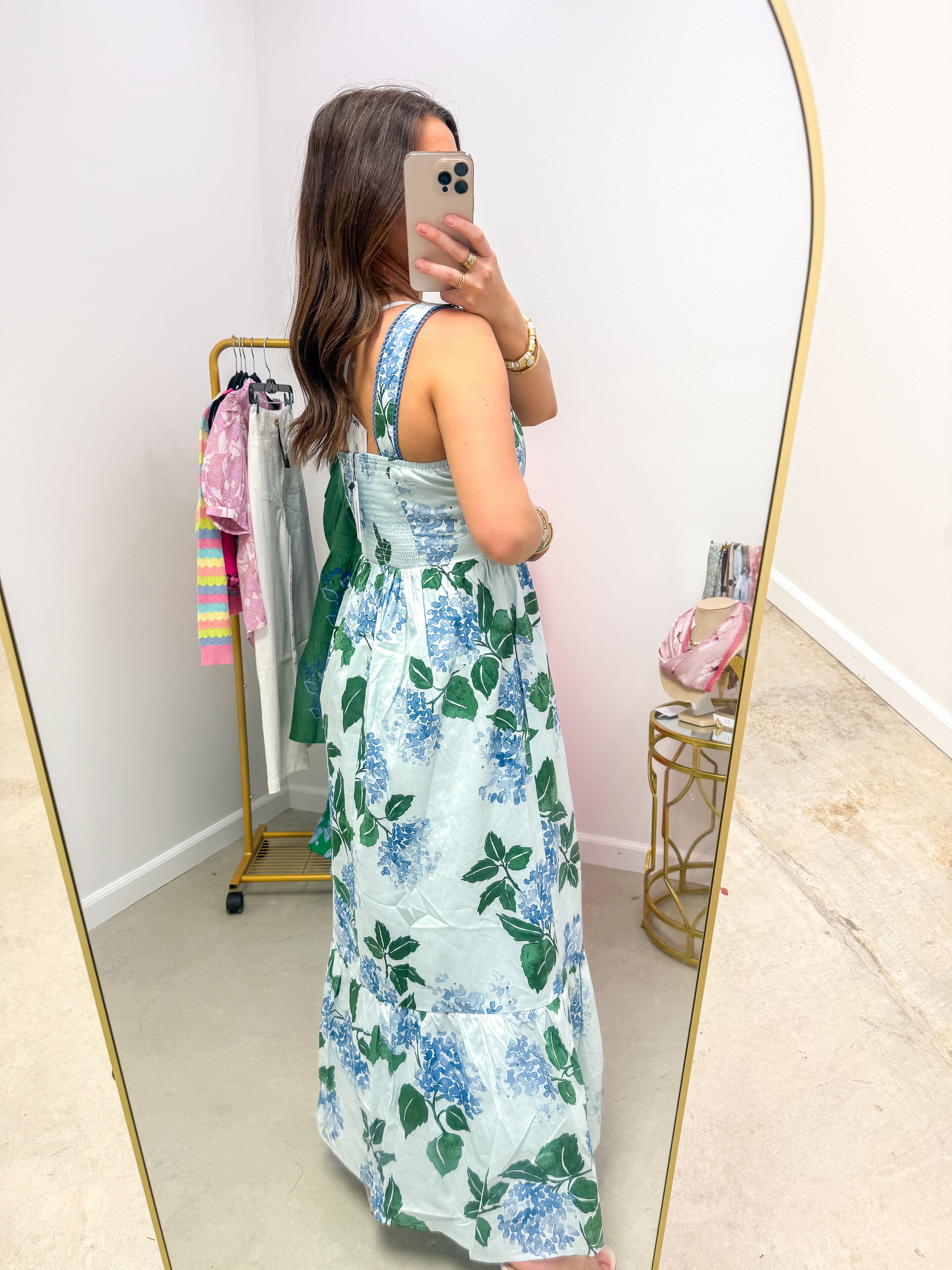 Mirla Floral Krisy Sleeveless Maxi Dress