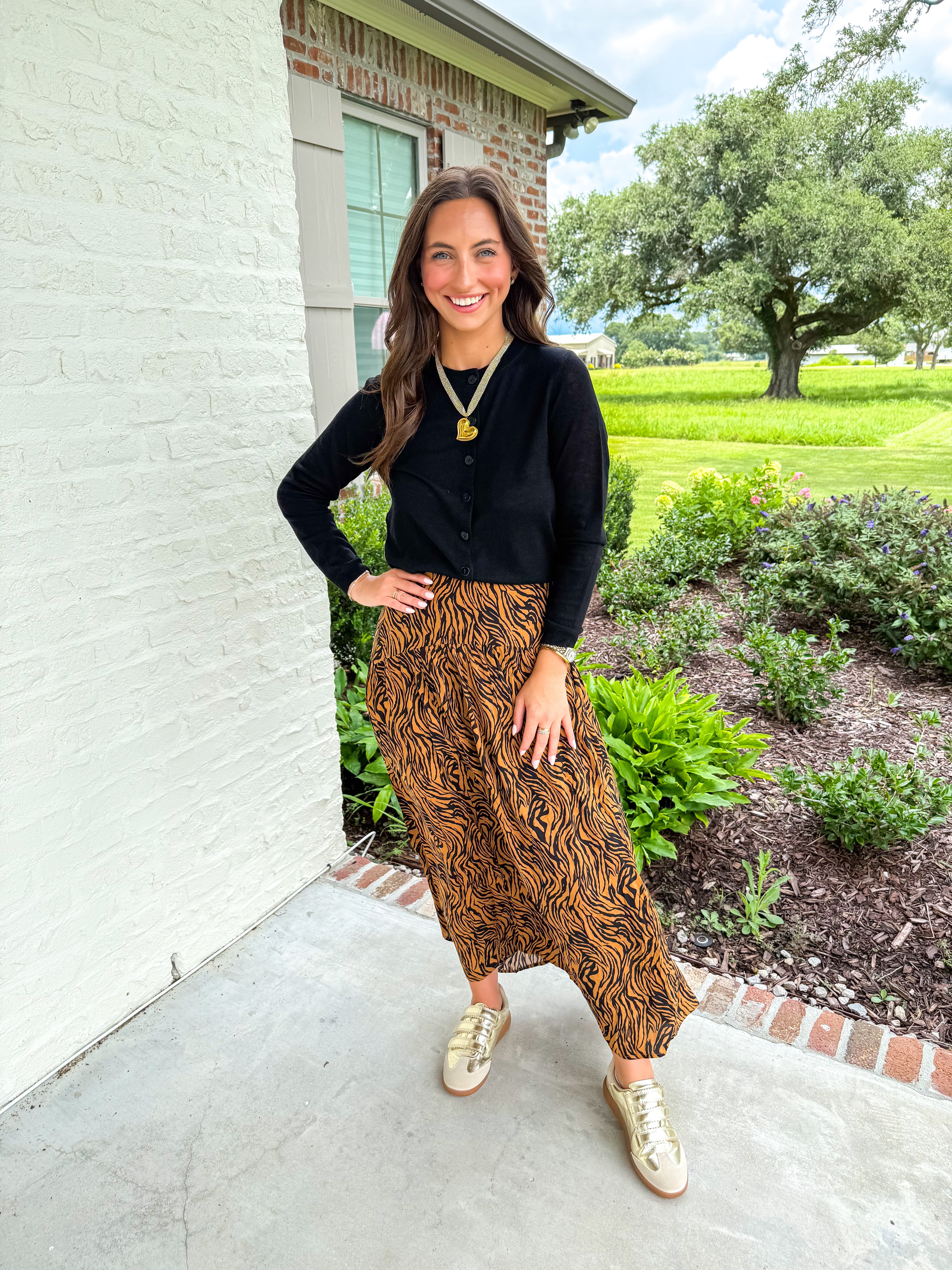 Gianna Knit Cardigan Black