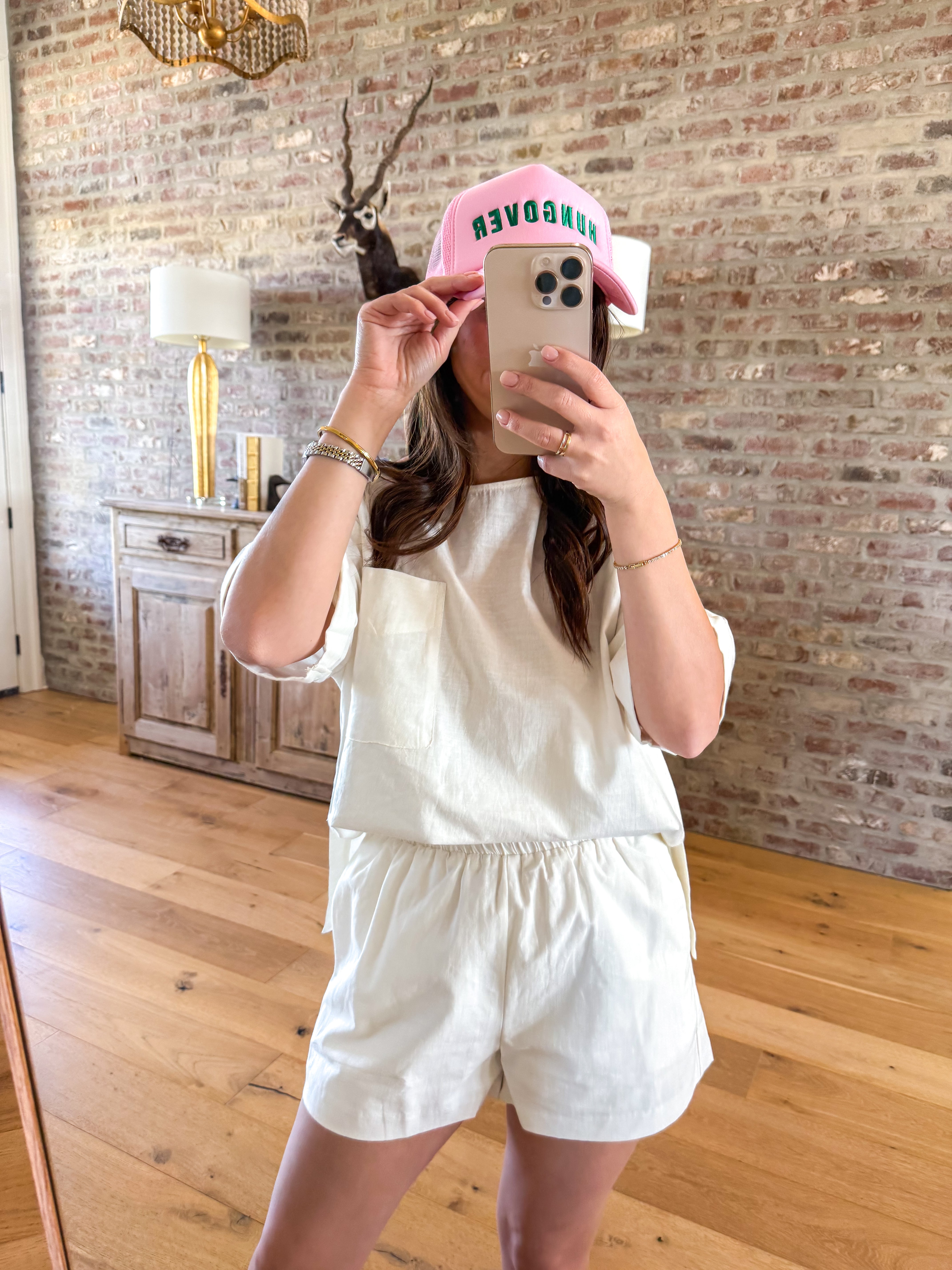 Henry Off White Linen Set