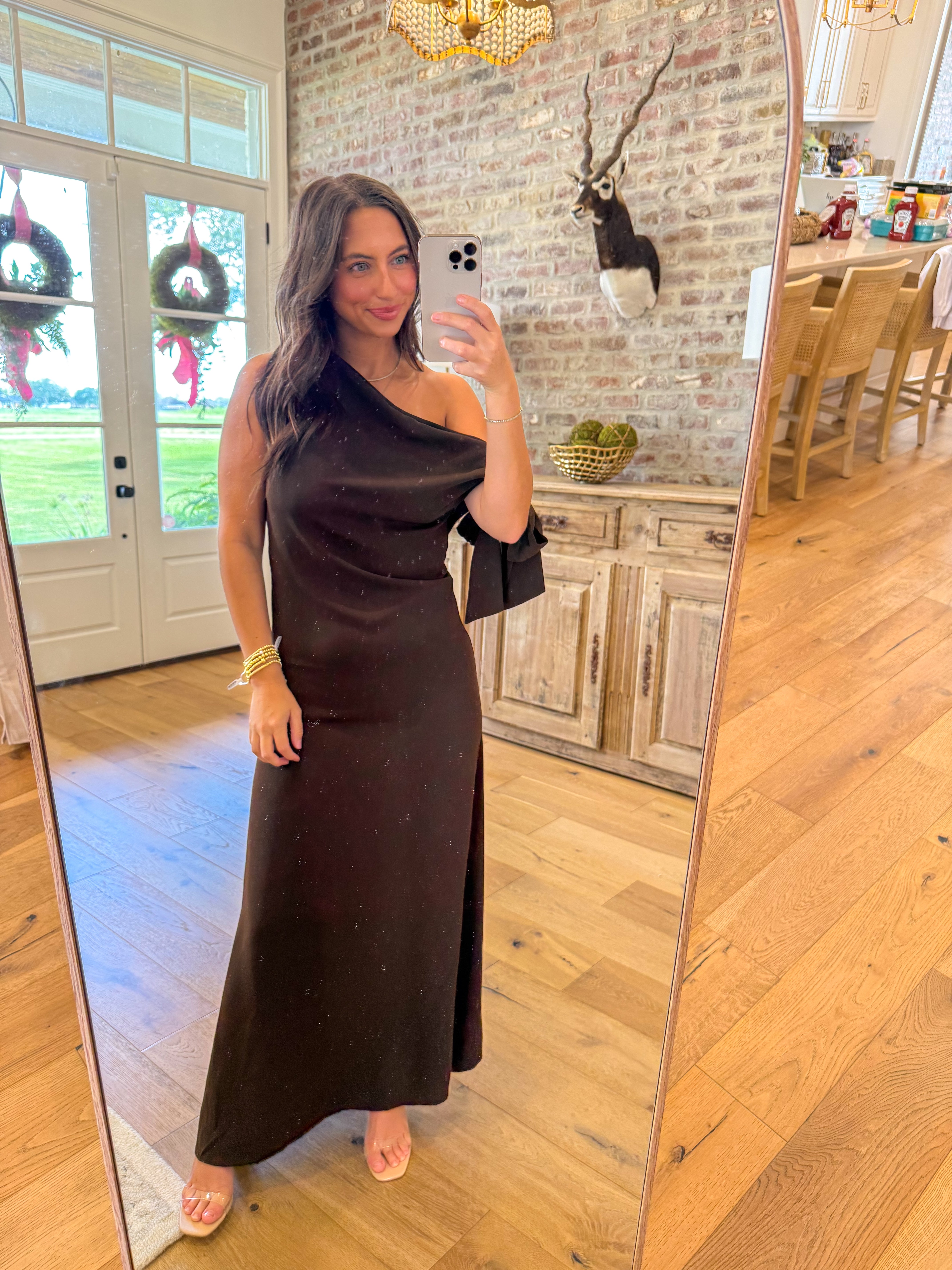 Remie Chocolate Brown Midi