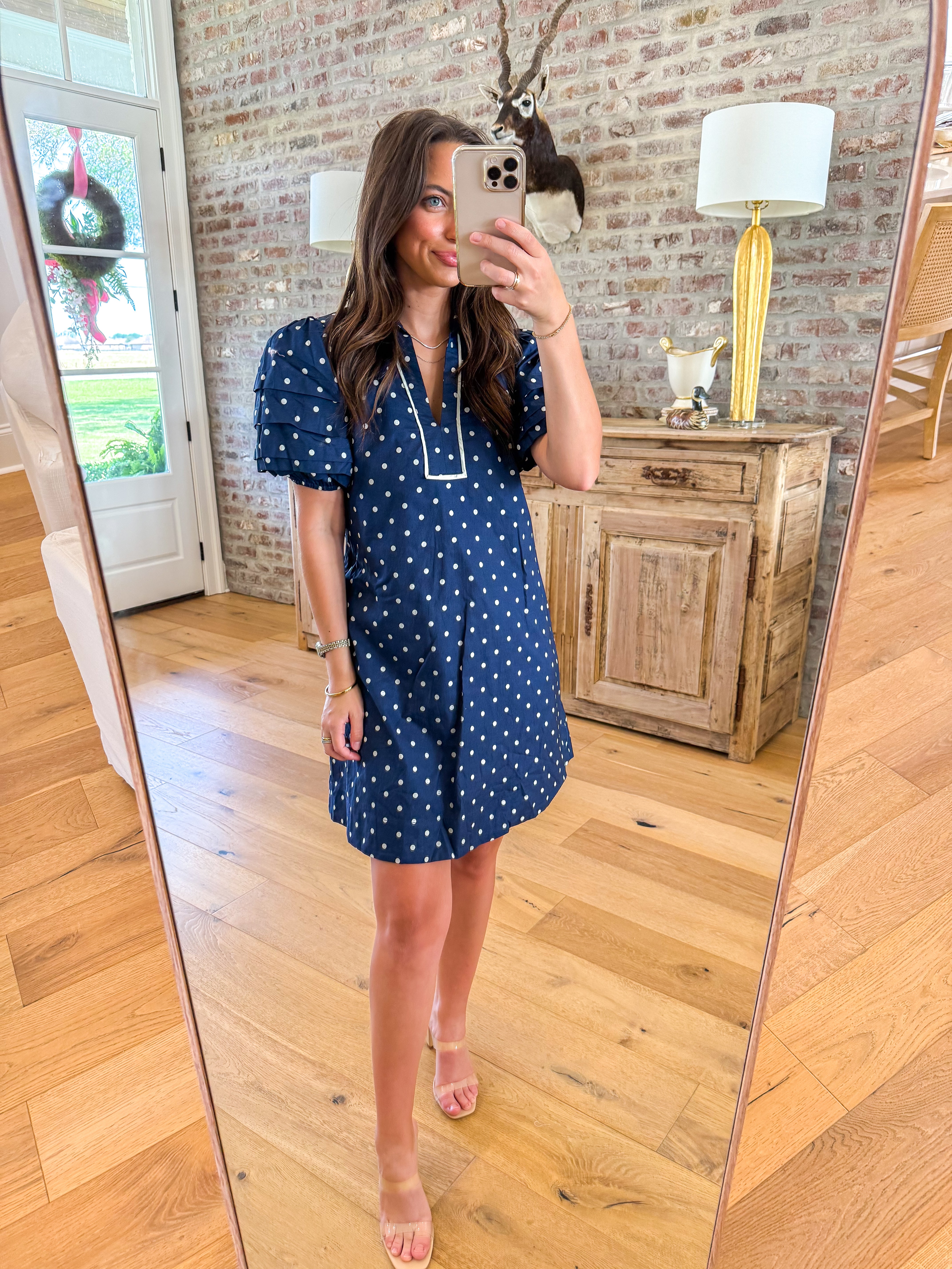 Darling Dot Navy Mini