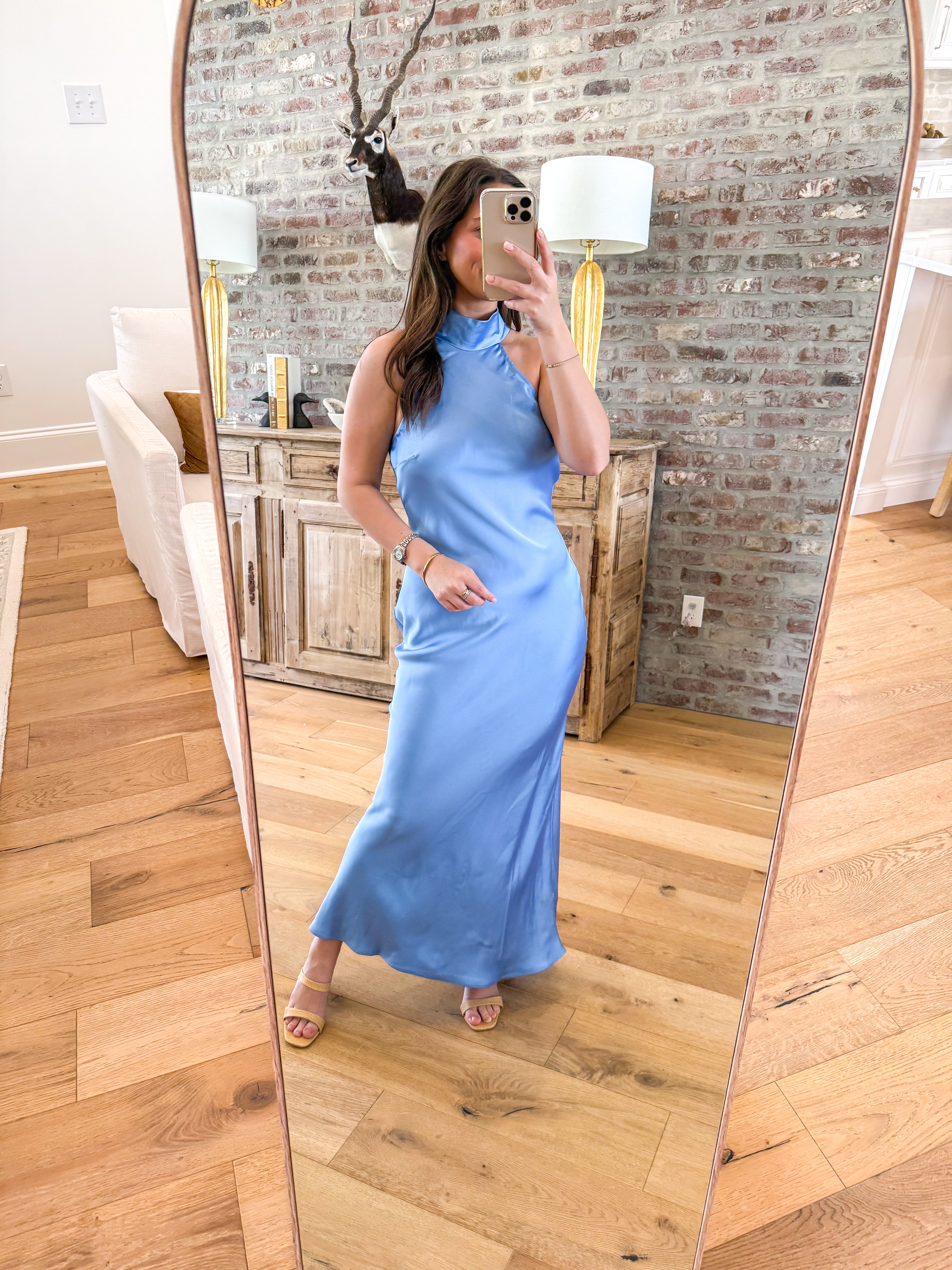 Lara Dress Aurora Blue
