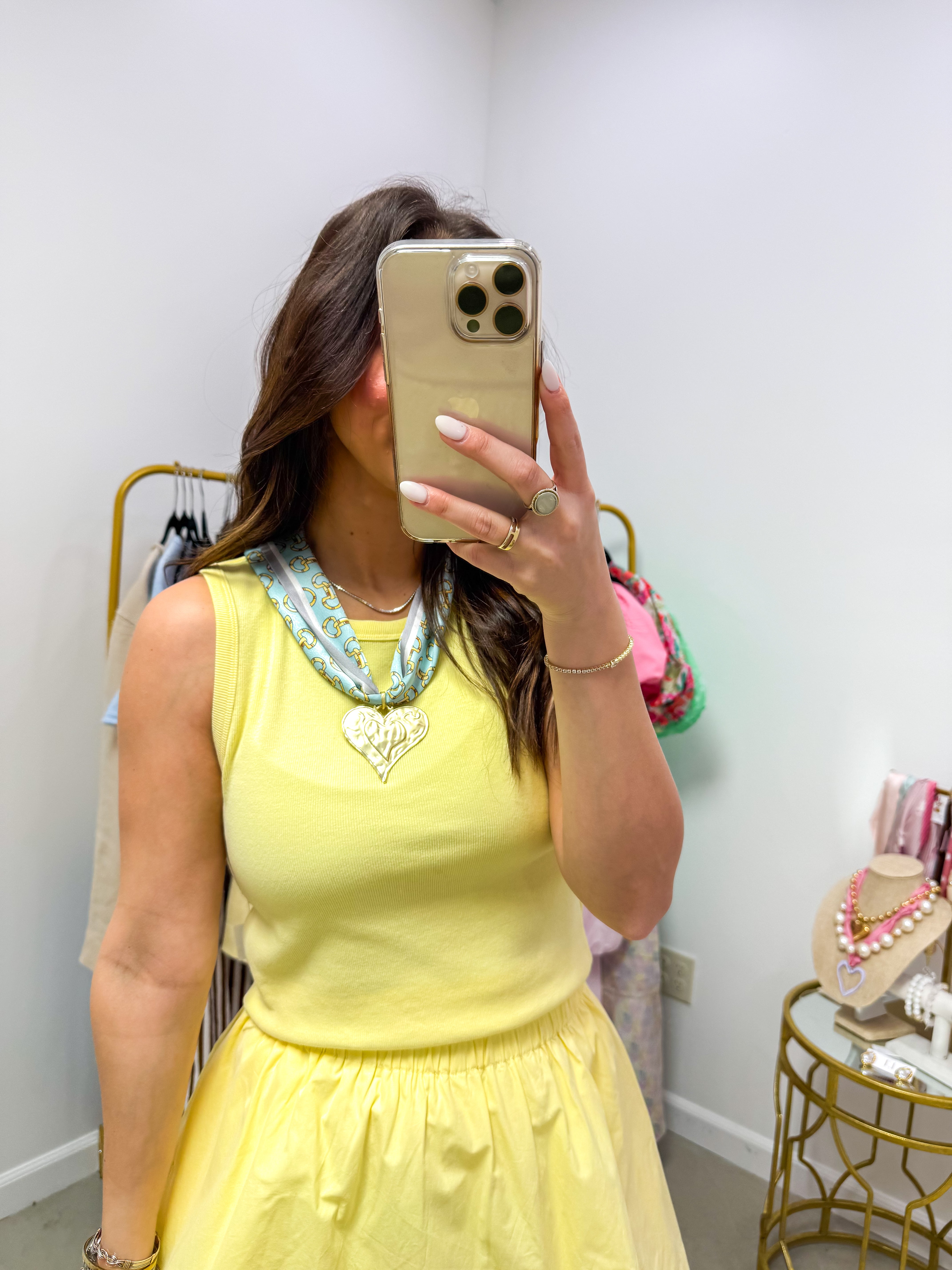 Butter Yellow Ribbed Set