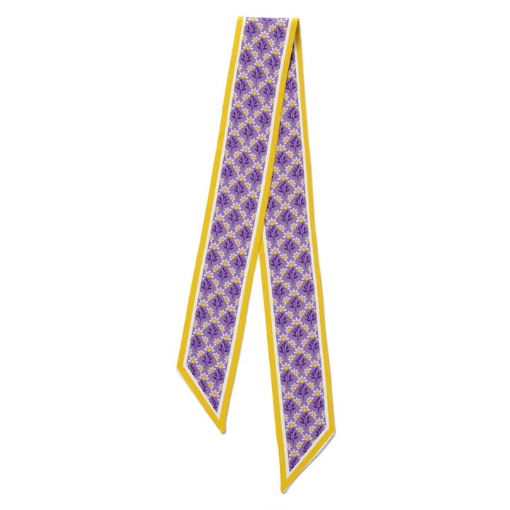 The Sideline Scarf- Purple & Gold