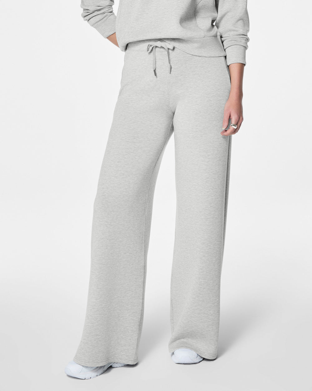 Air Essentials Wide Leg Pant Light Heather Grey