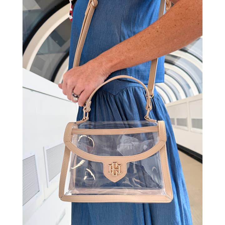Morgan Clear Bag Nude (PREORDER 08/10)
