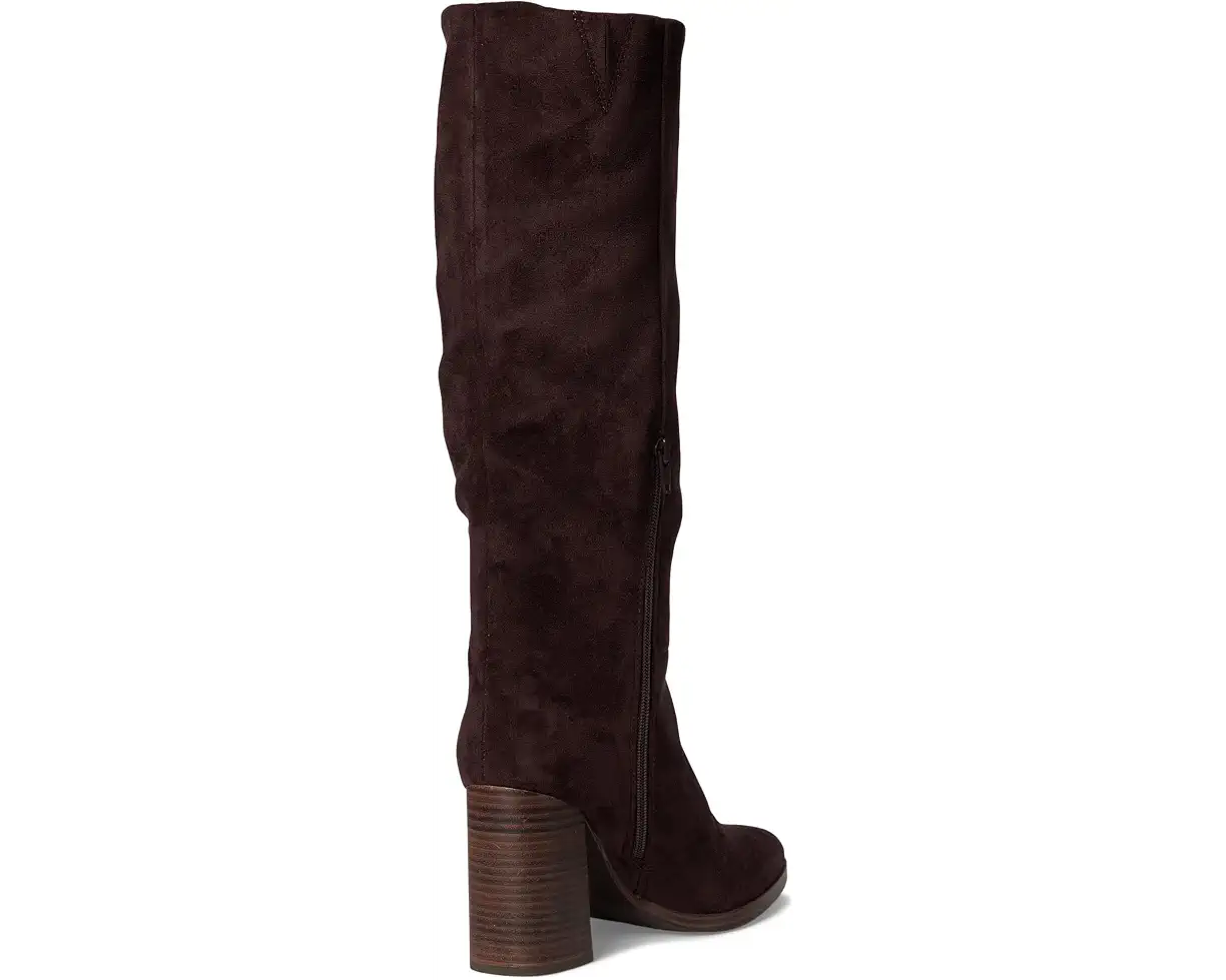 Bardonny Dark Brown Suede Tall Boots