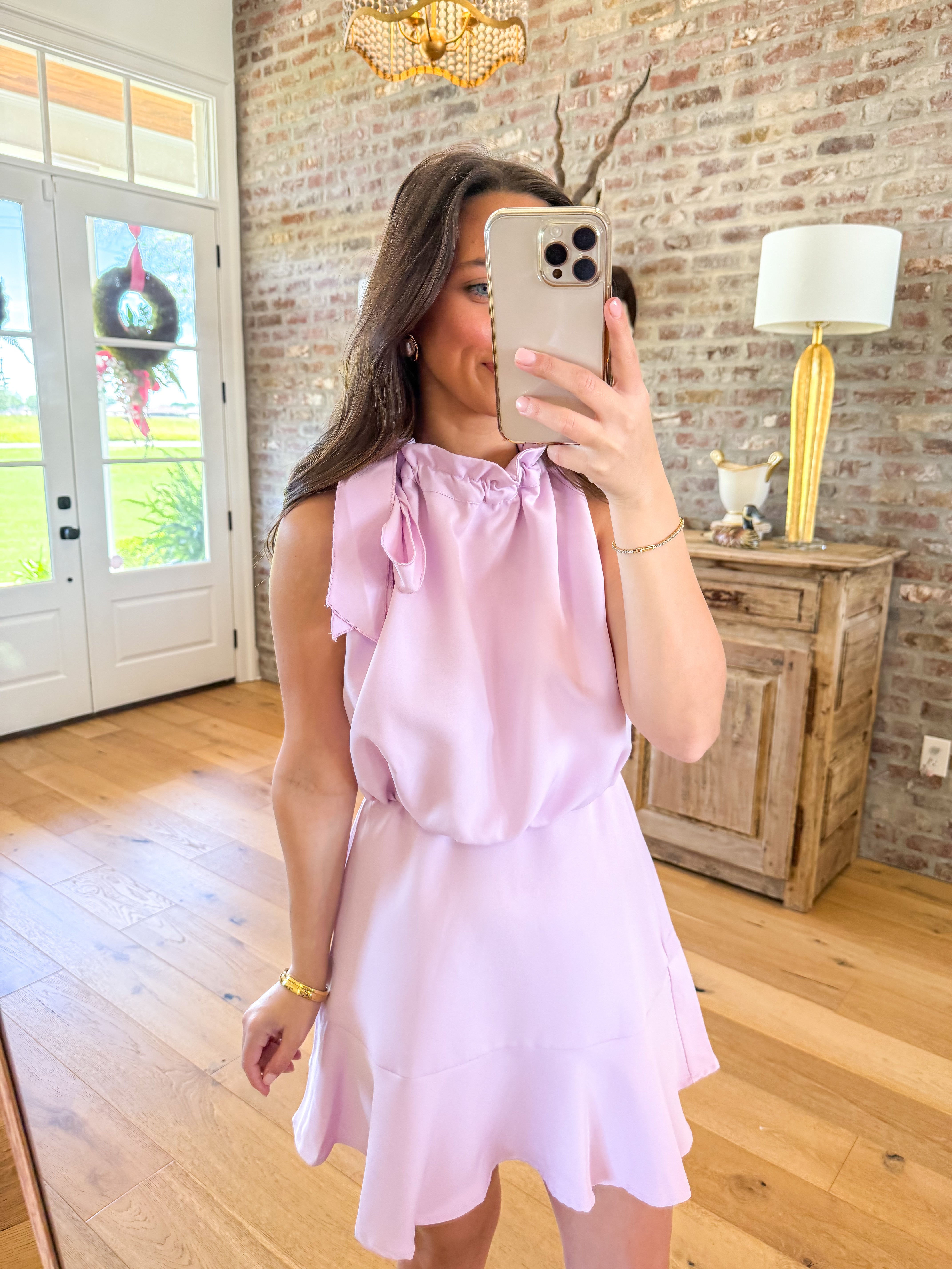 Margret Satin Mini Light Pink