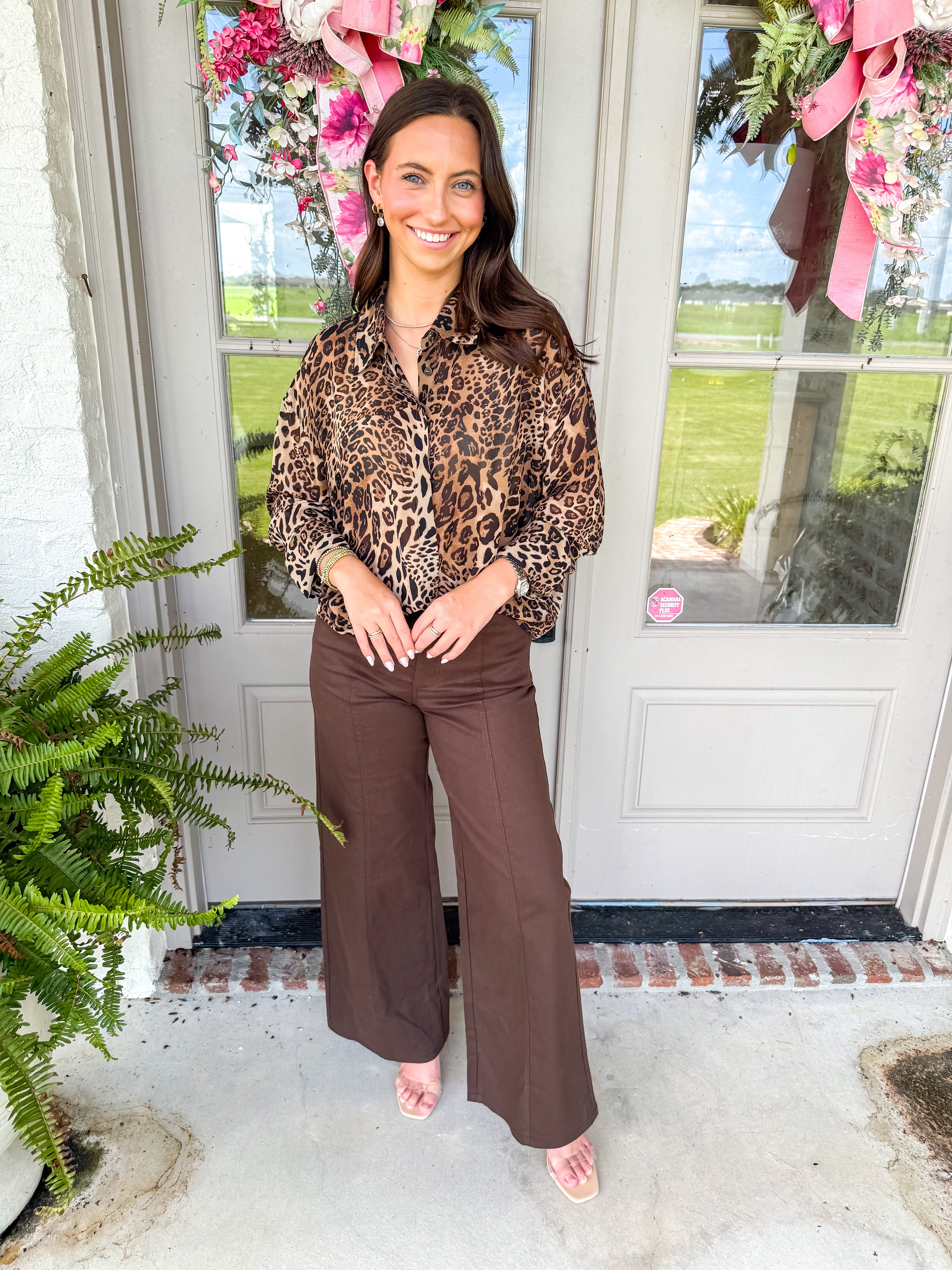 Wild Side Cheetah Button Down