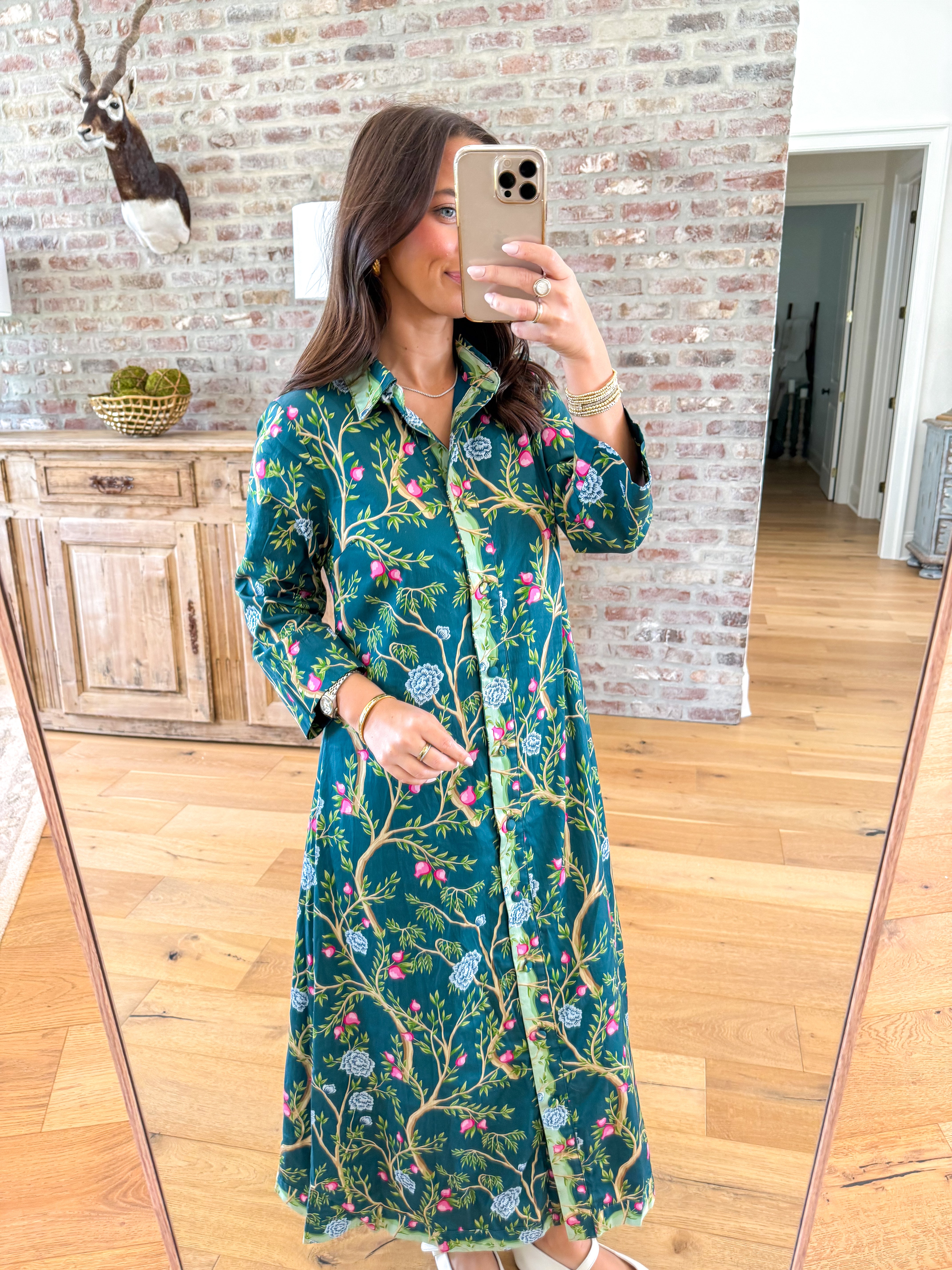 The Garden Party Midi Dress