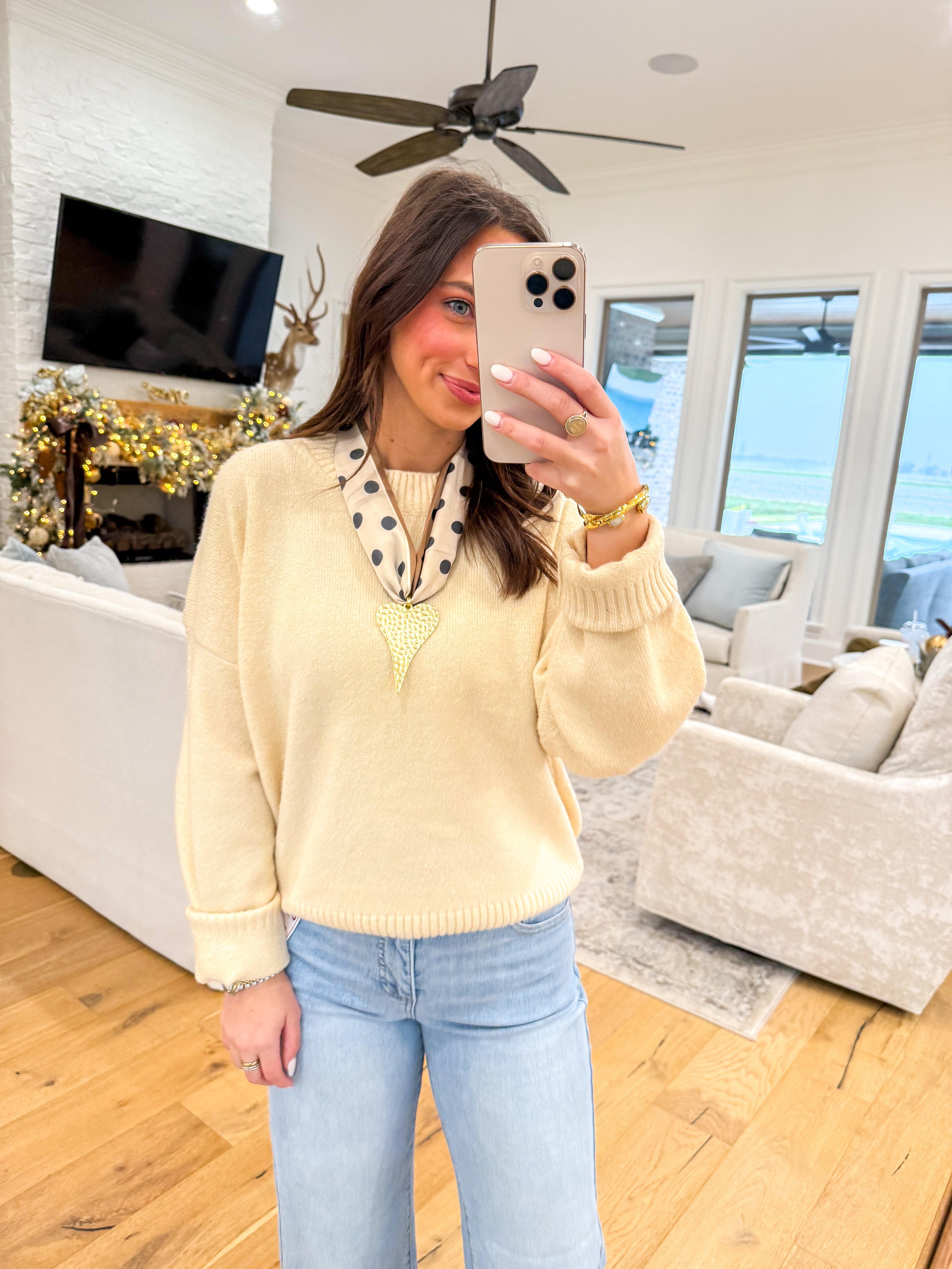 Everyday Essential Cream Sweater