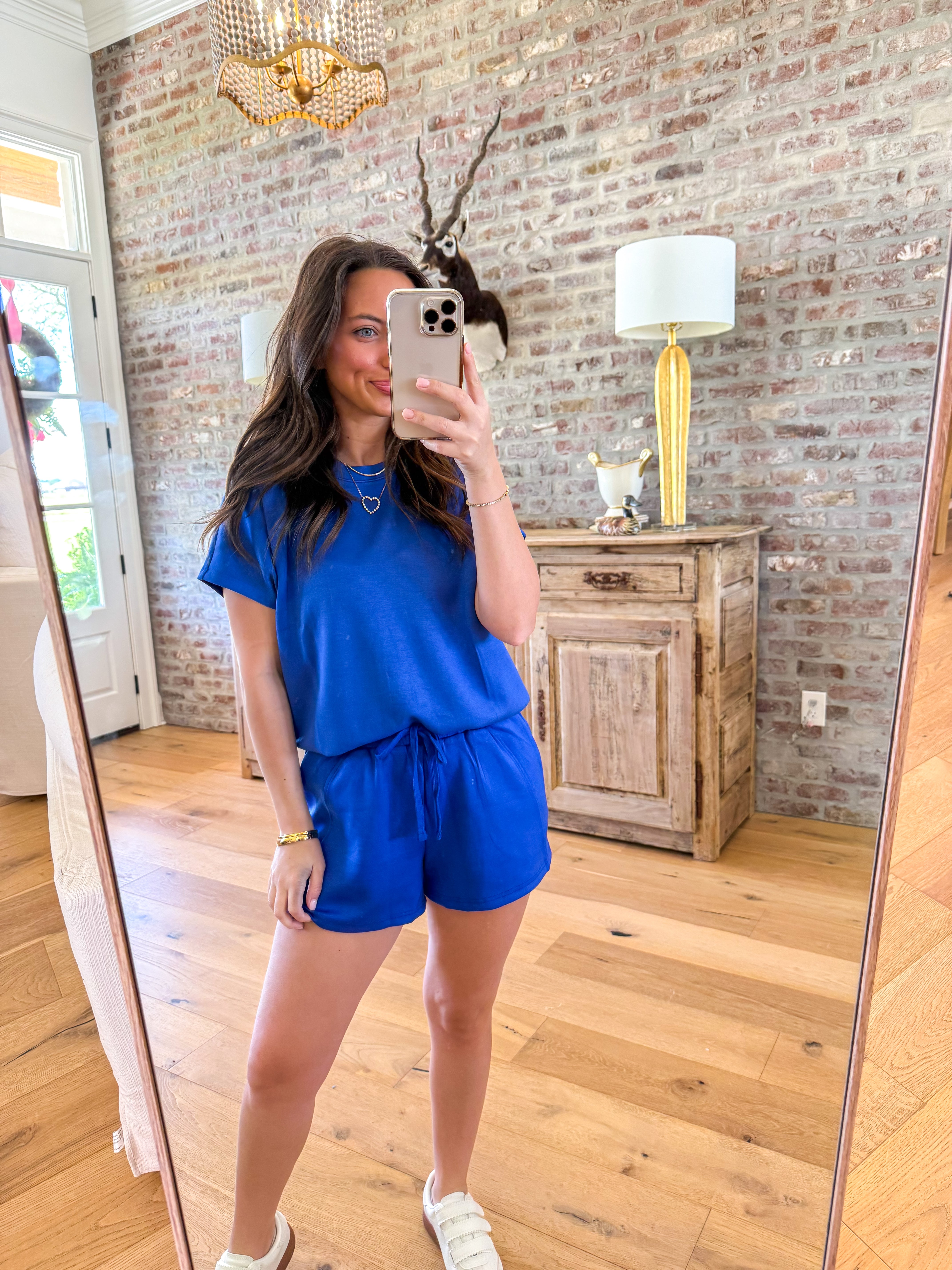 Cobalt Blue Short Set